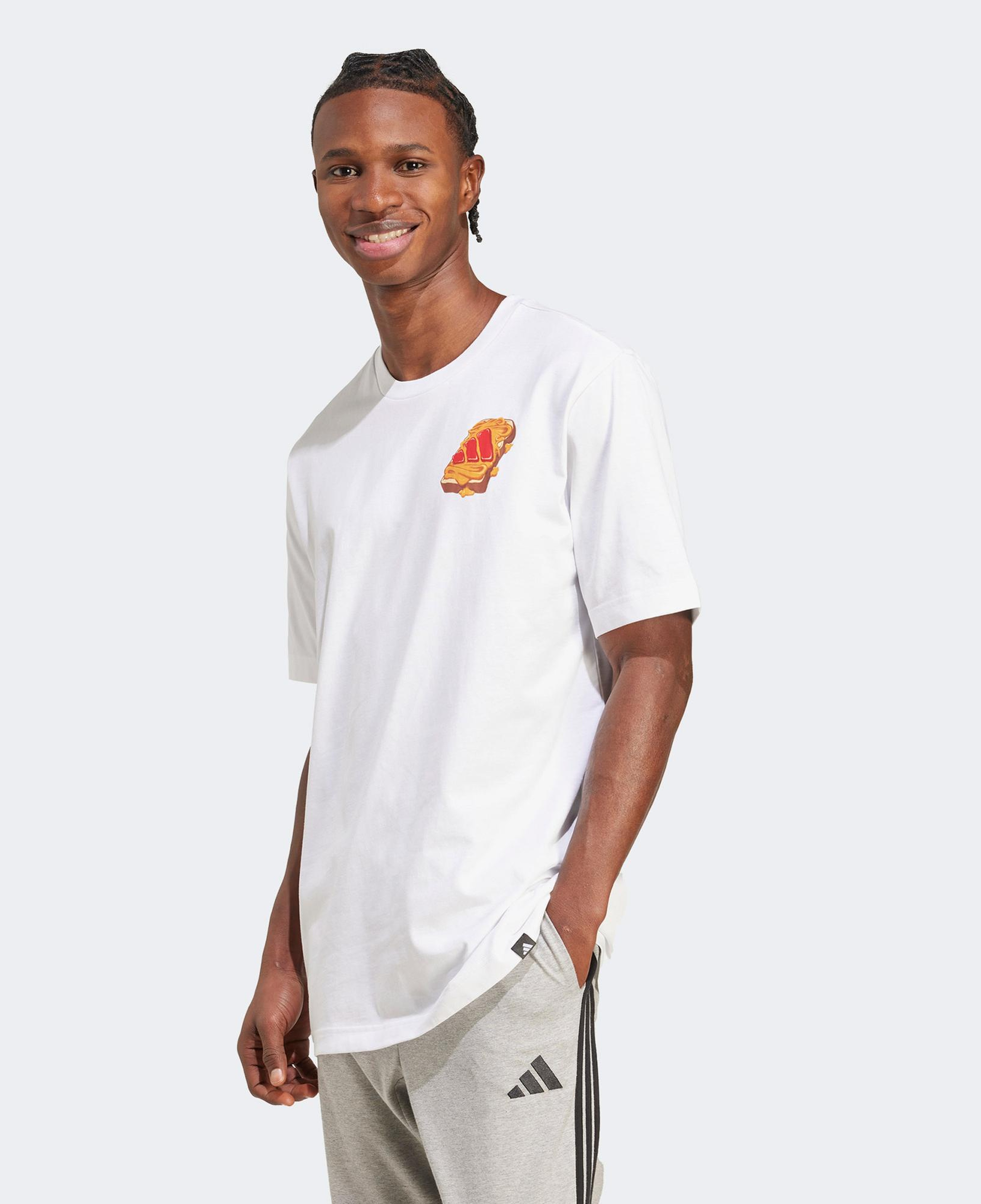 adidas M Pb&J T Erkek Beyaz T-Shirt