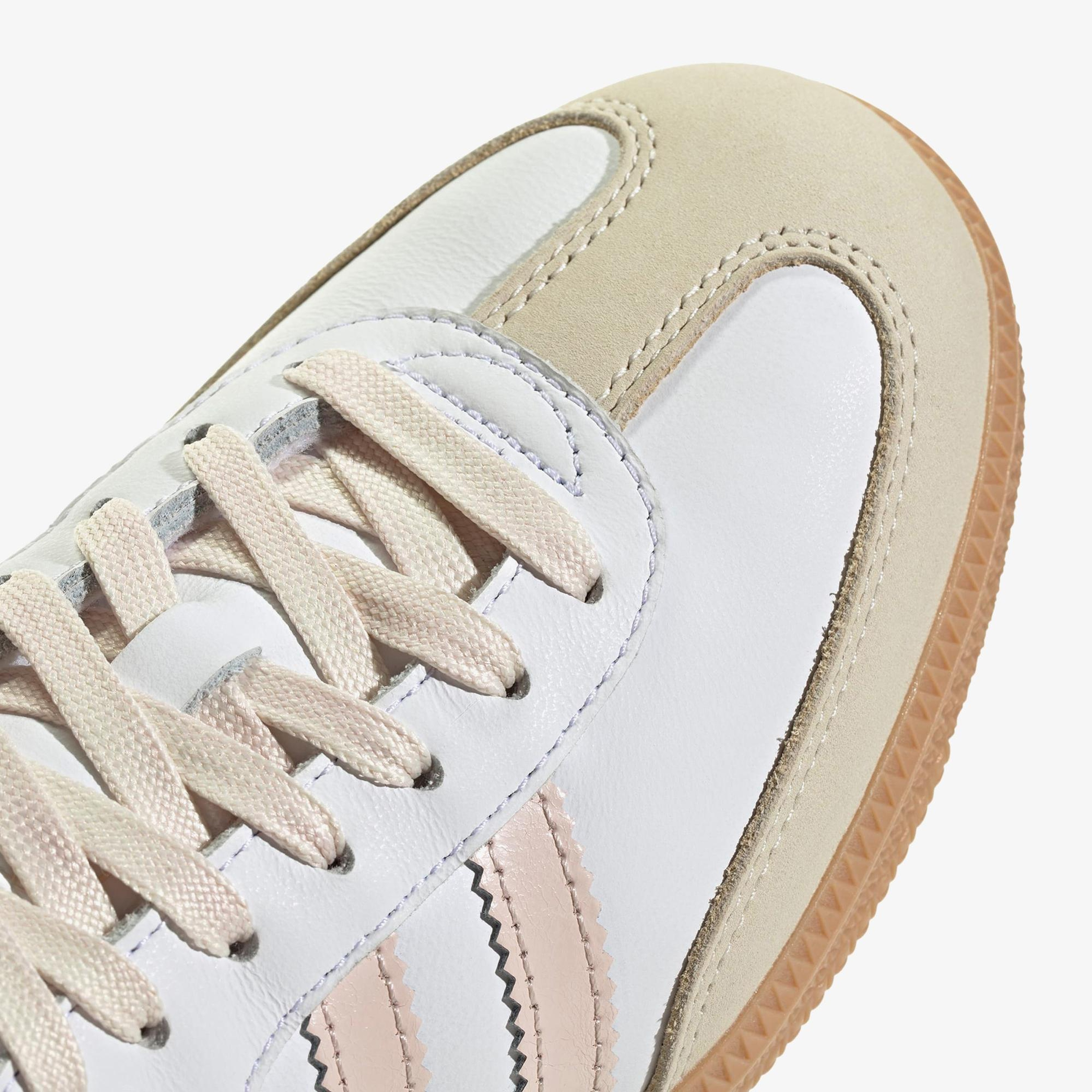 adidas Samba OG Kadın Beyaz/Açık Pembe Spor Ayakkabı