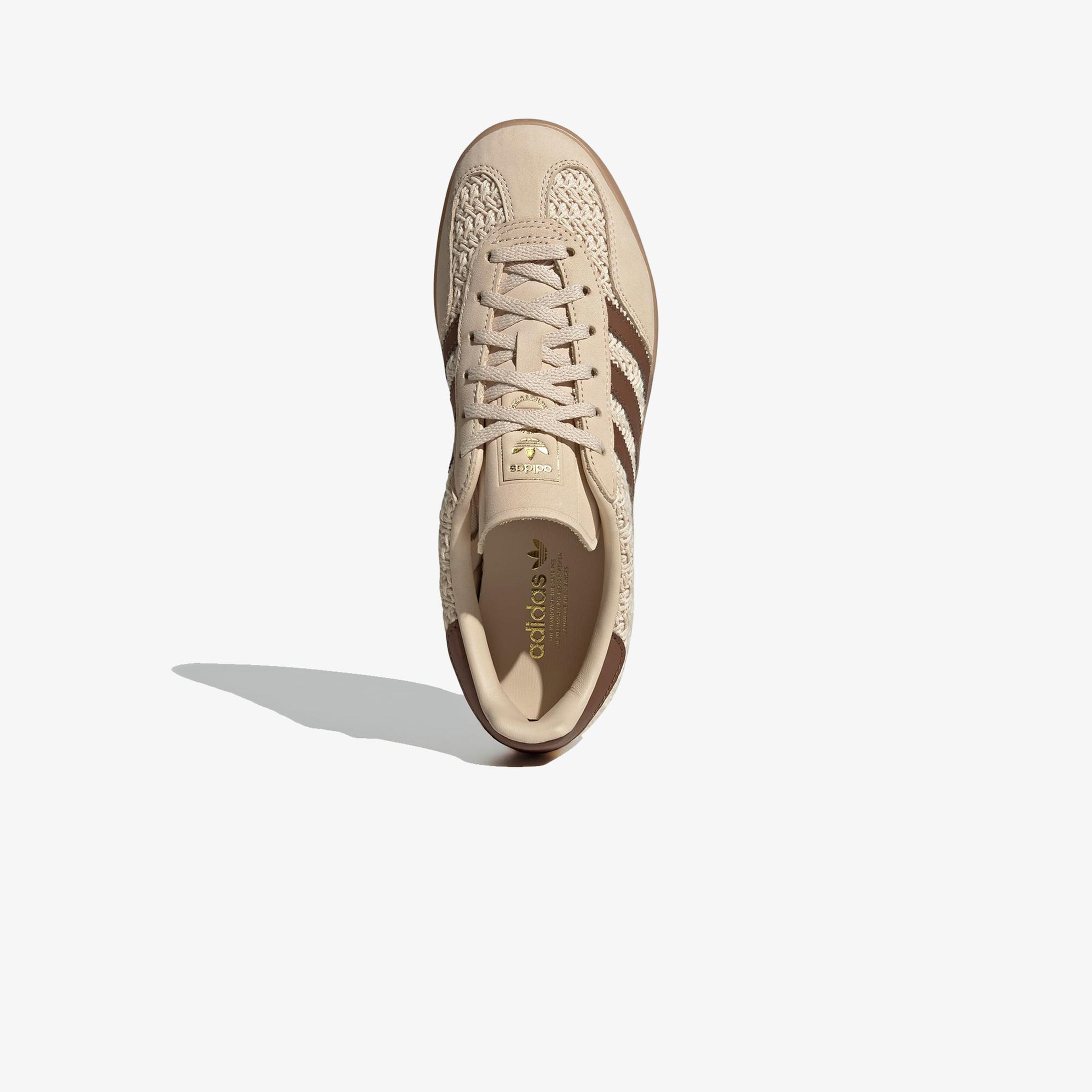 adidas Gazelle Indoor Kadın Bej Spor Ayakkabı