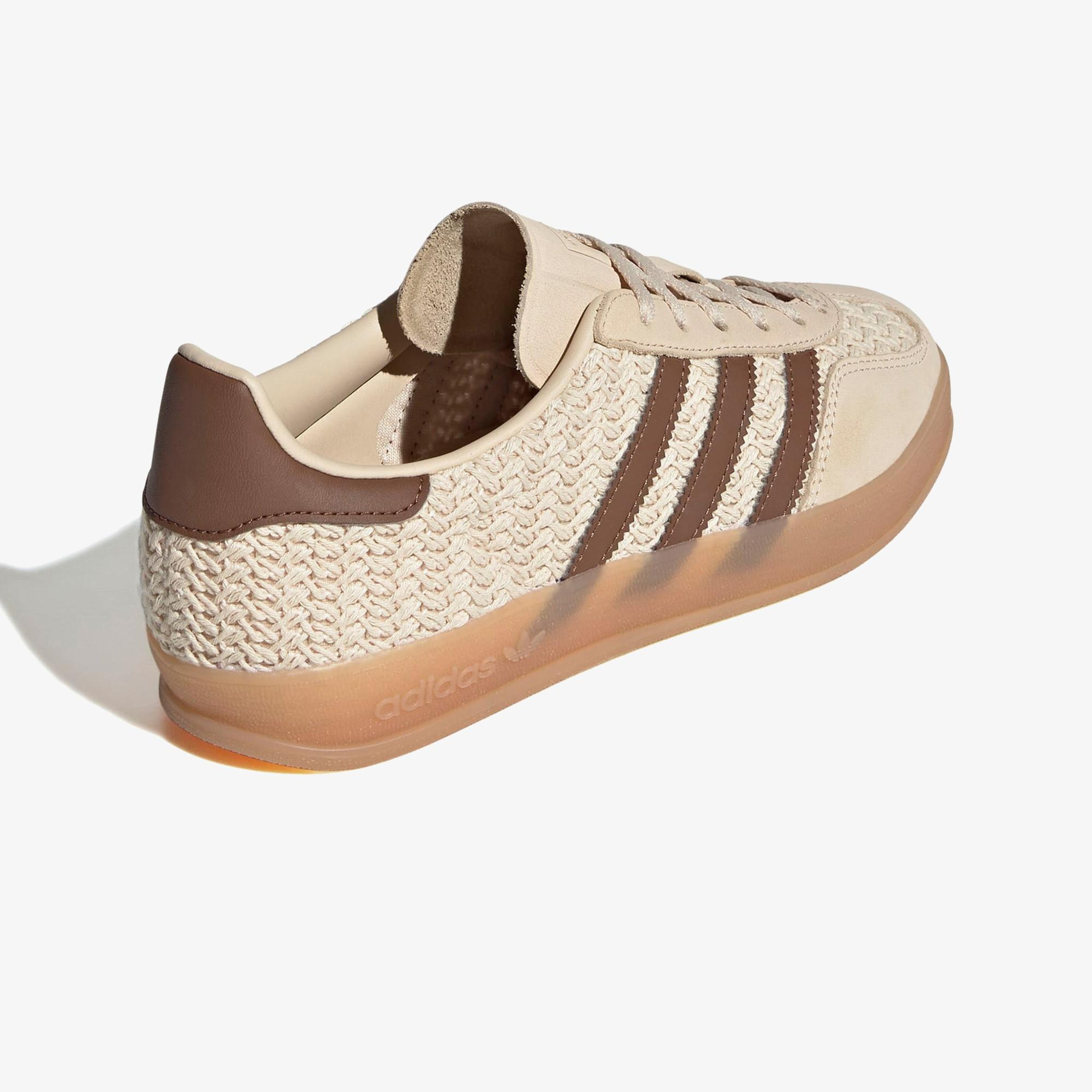 adidas Gazelle Indoor Kadın Bej Spor Ayakkabı