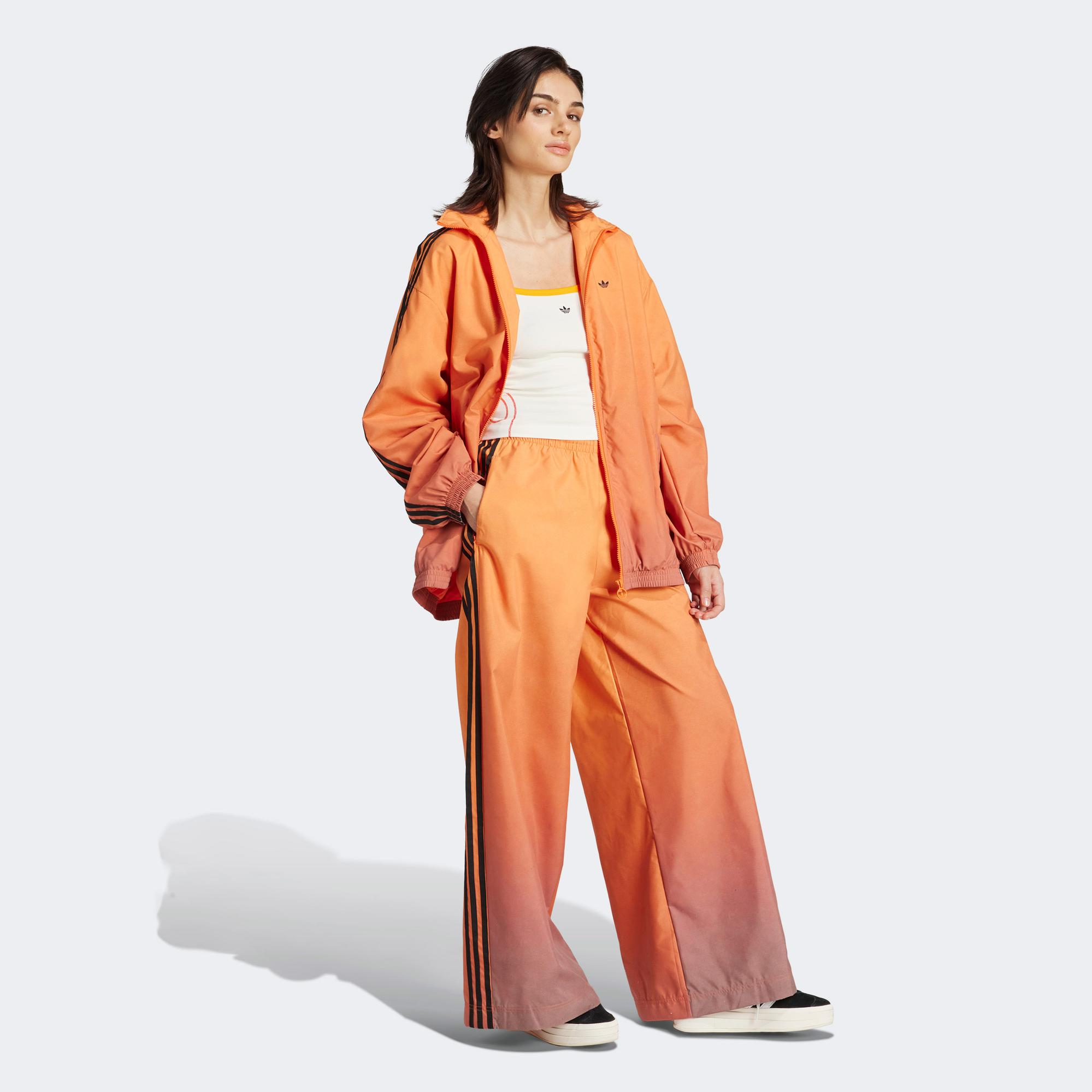 adidas Firebird Oversized Kadın Turuncu Pantolon