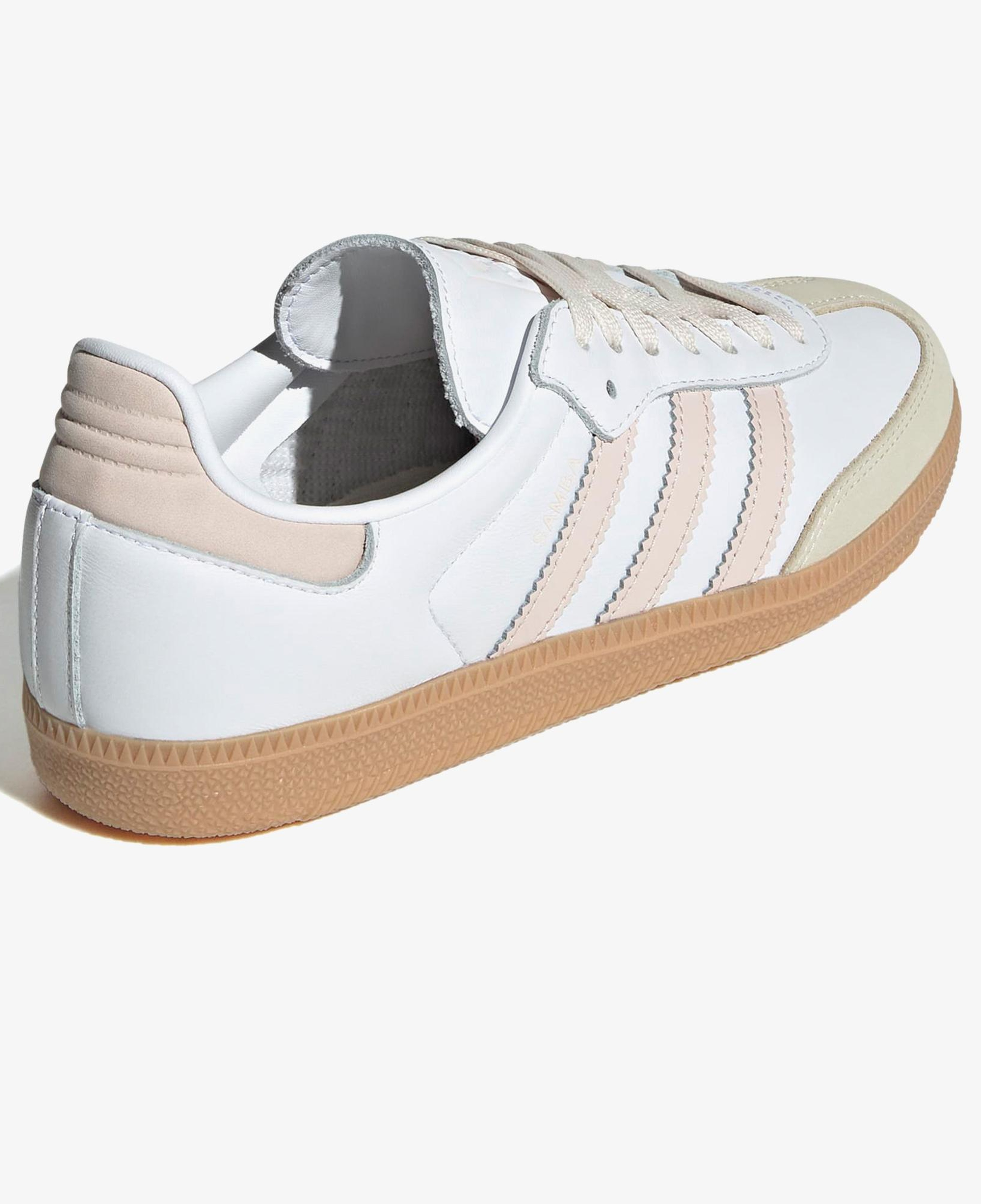 adidas Samba OG Kadın Beyaz/Açık Pembe Spor Ayakkabı
