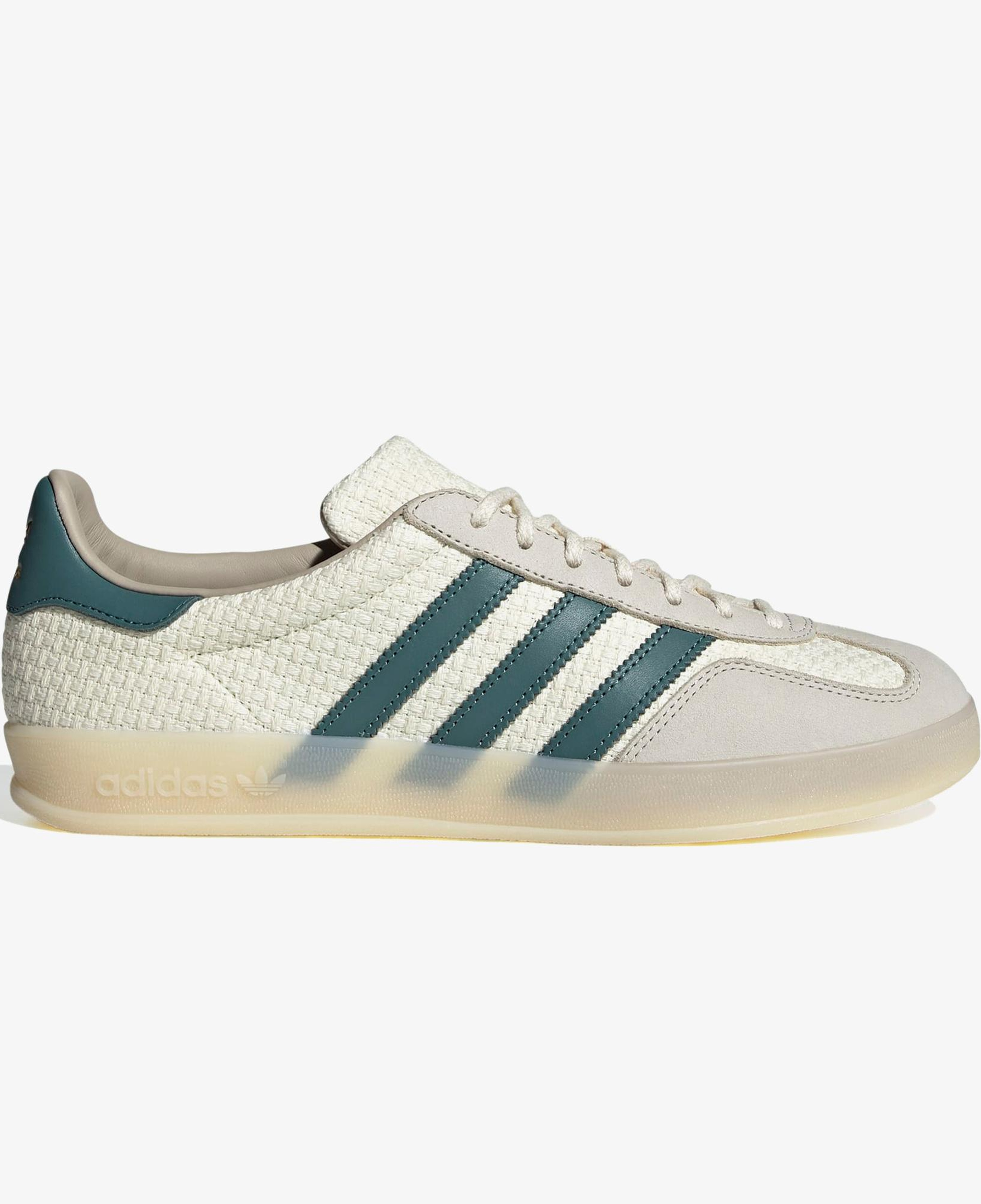 adidas Gazelle Indoor Erkek Beyaz/Yeşil Spor Ayakkabı