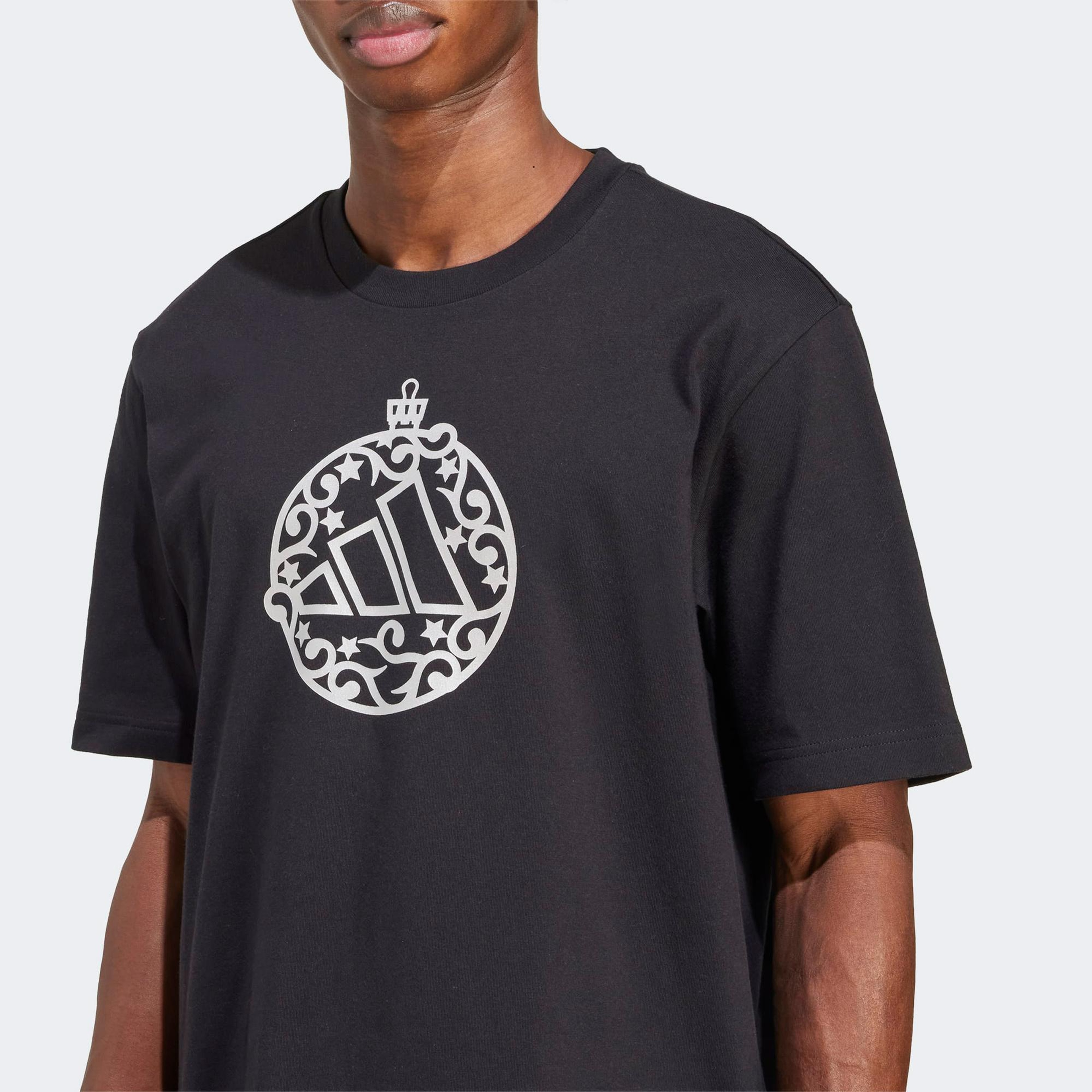 adidas M Hol Met Erkek Siyah T-Shirt