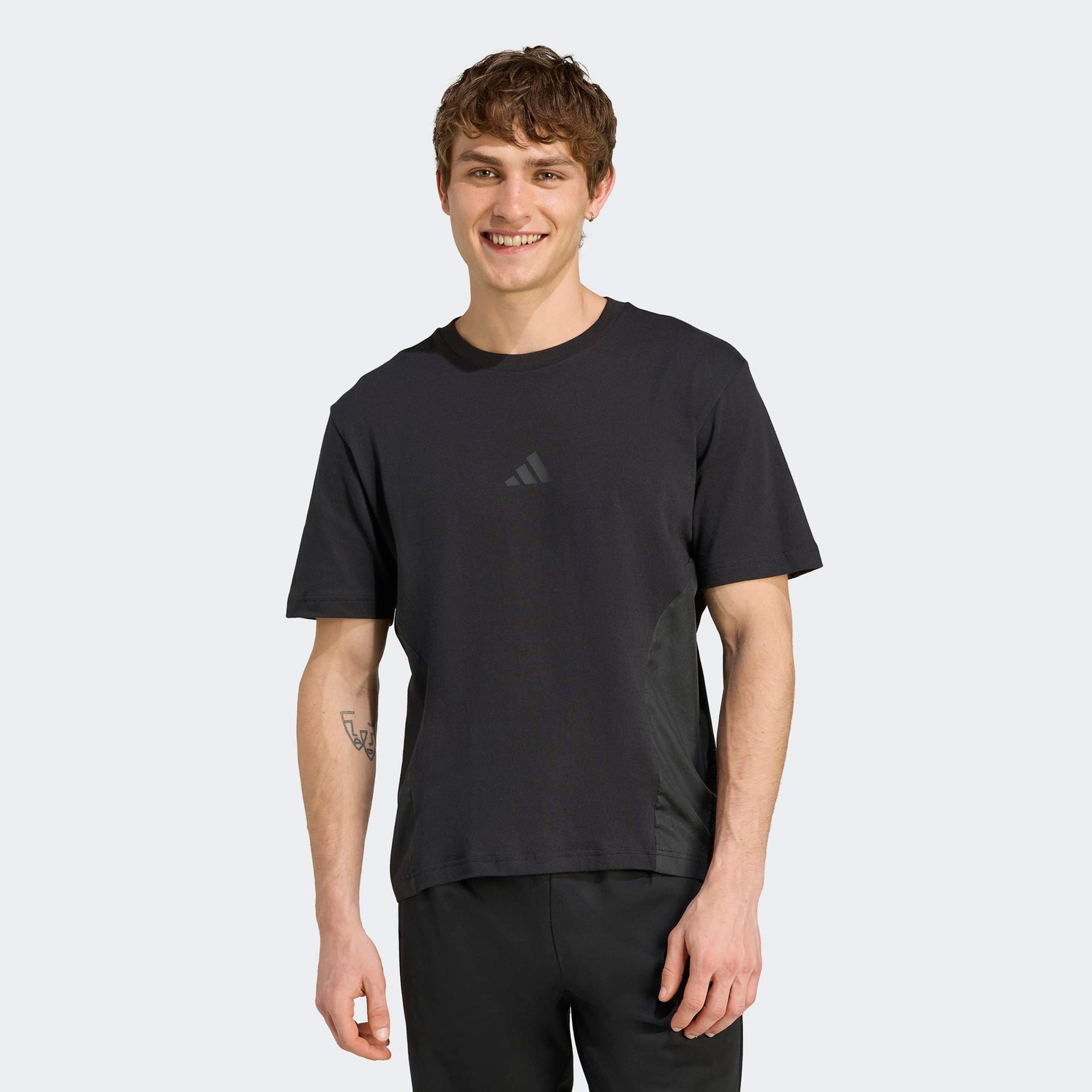 adidas M Ct Utility T Erkek Siyah T-Shirt