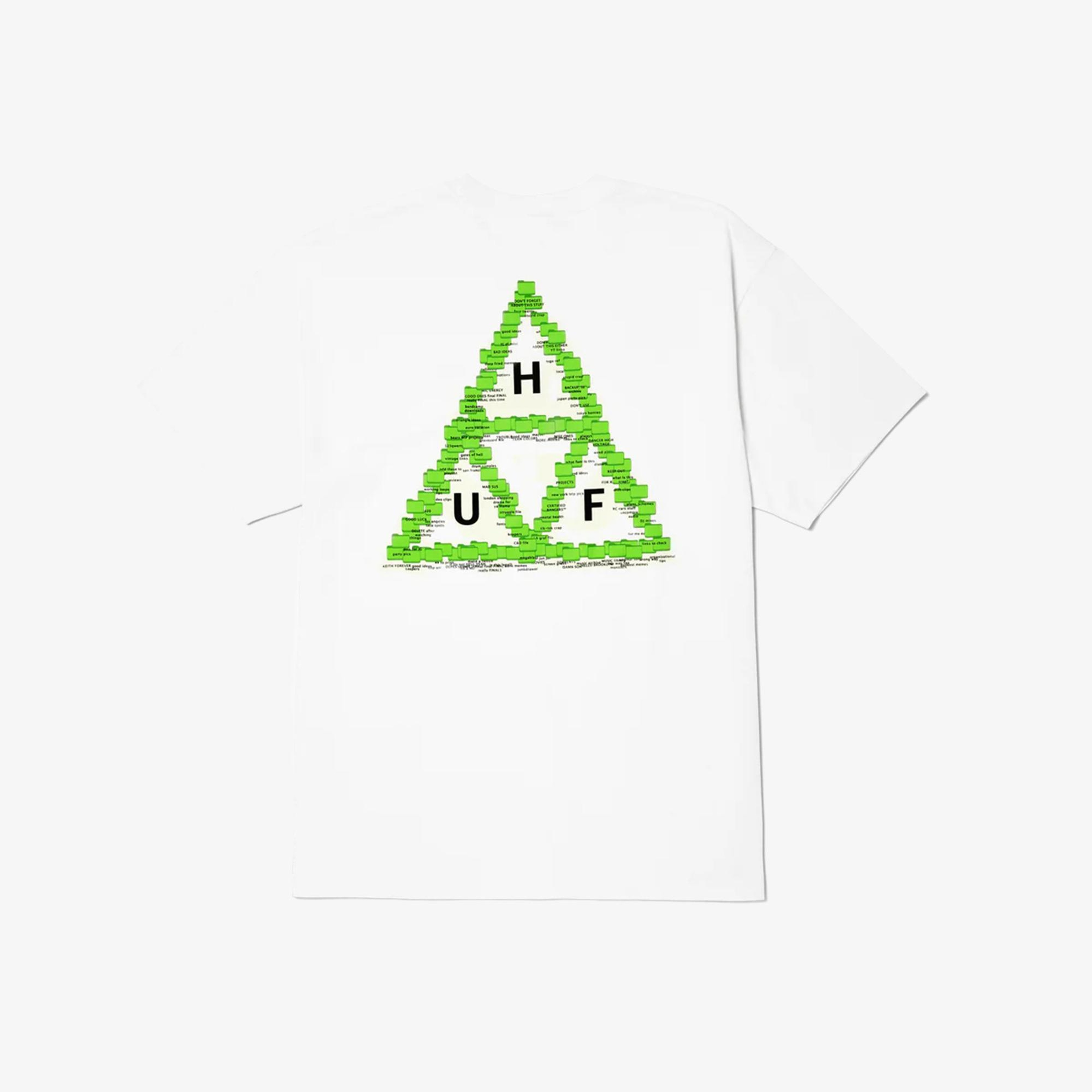 Huf Desktop Erkek Beyaz T-Shirt