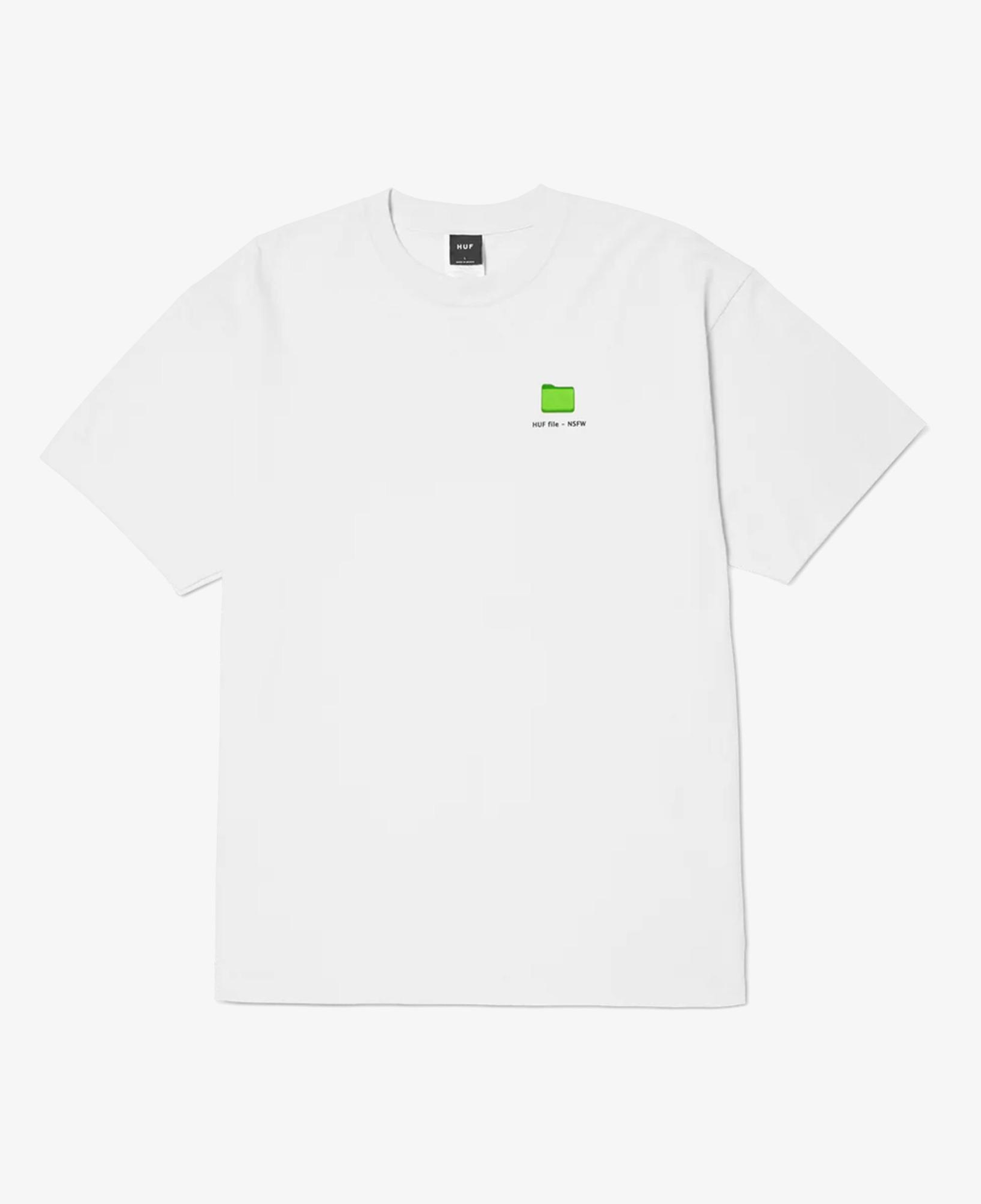 Huf Desktop Erkek Beyaz T-Shirt