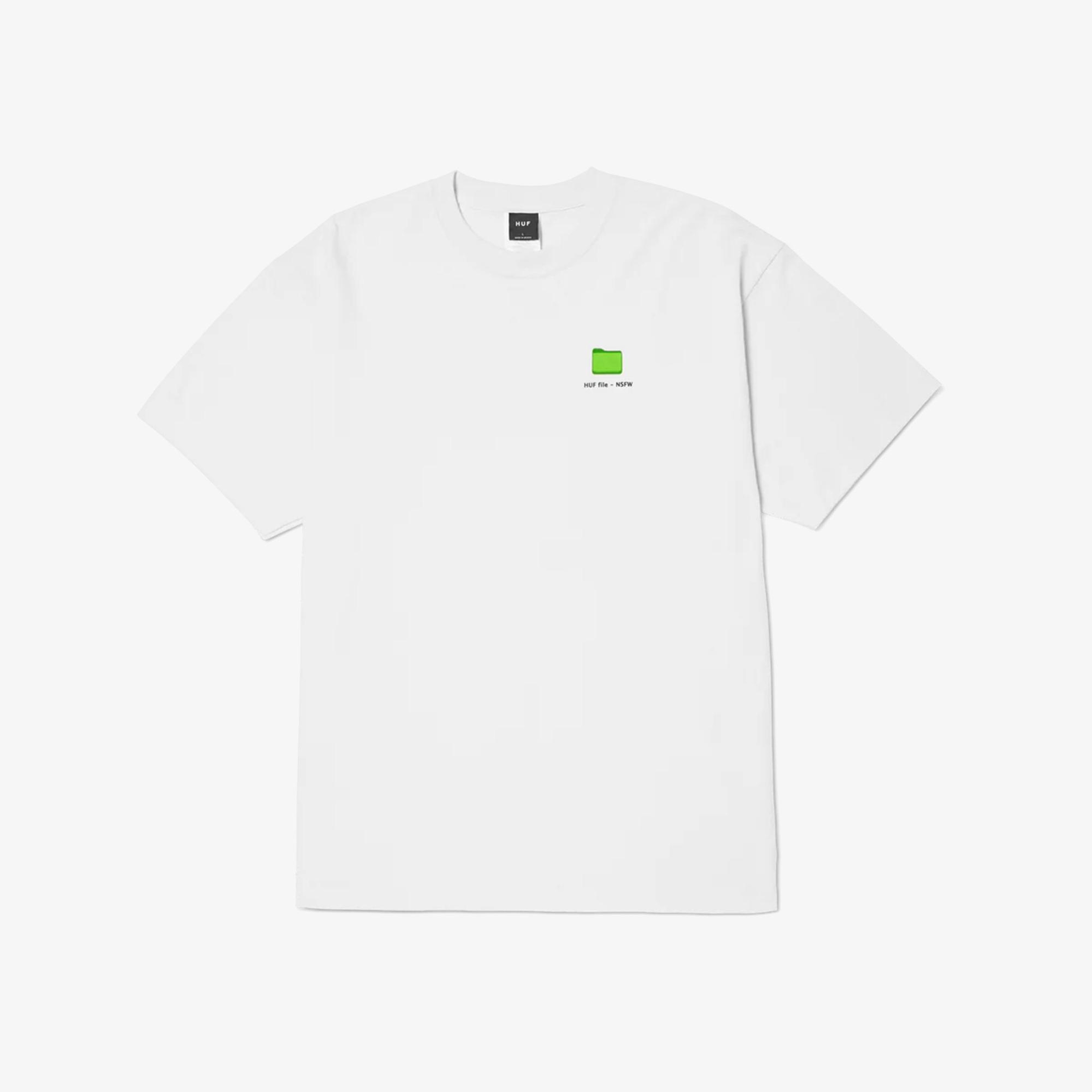 Huf Desktop Erkek Beyaz T-Shirt