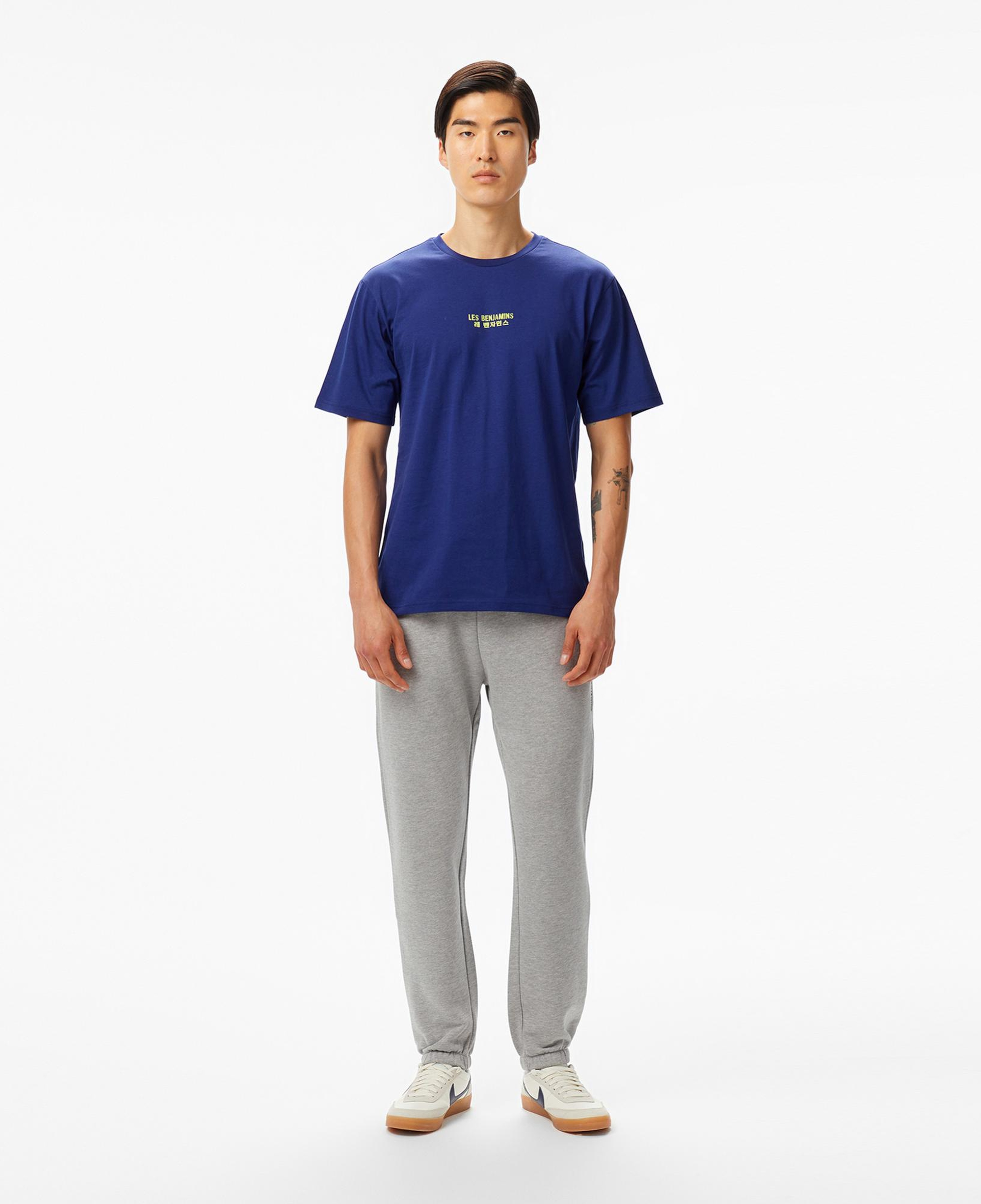 Les Benjamins Erkek Mavi T-Shirt