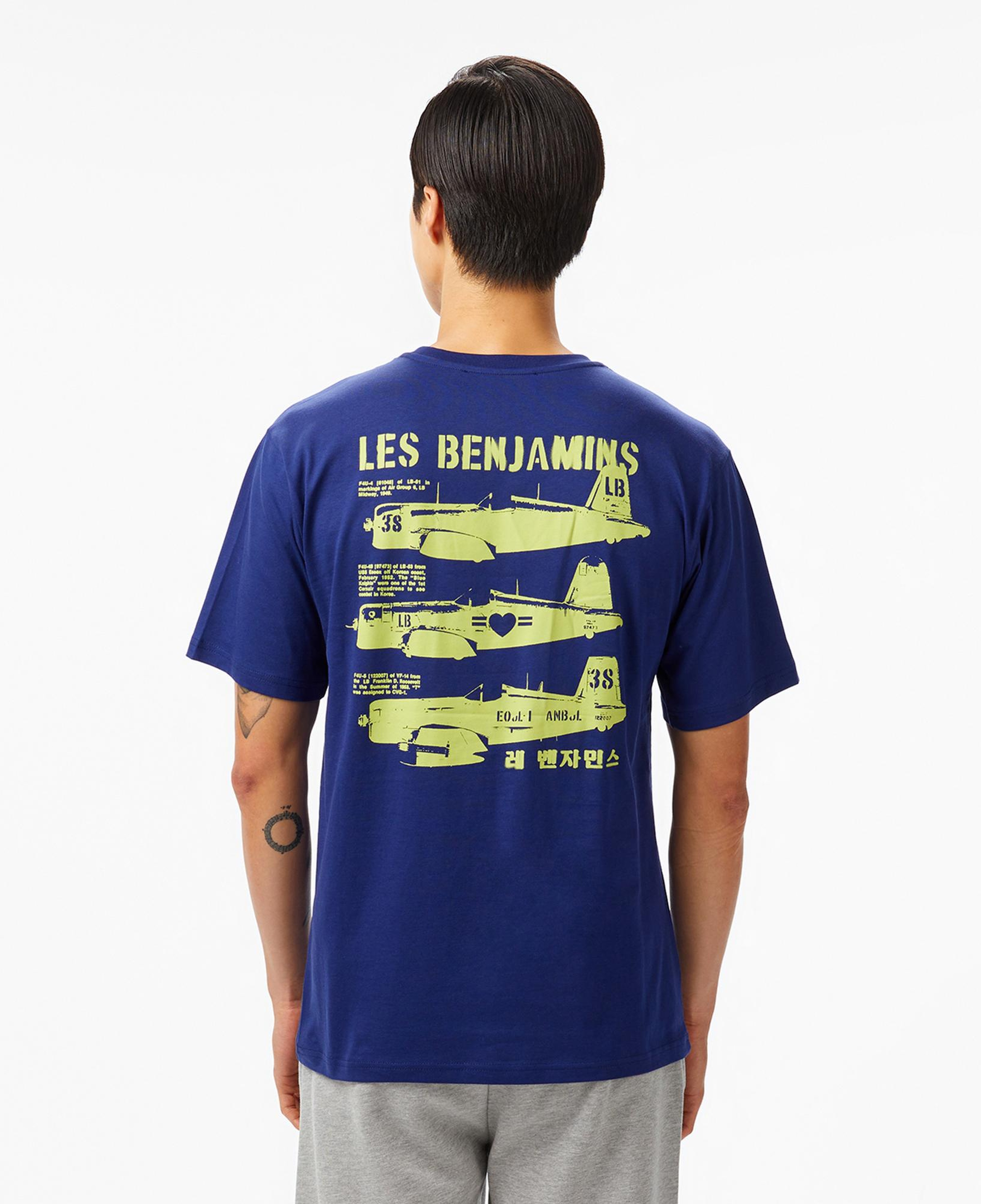 Les Benjamins Erkek Mavi T-Shirt