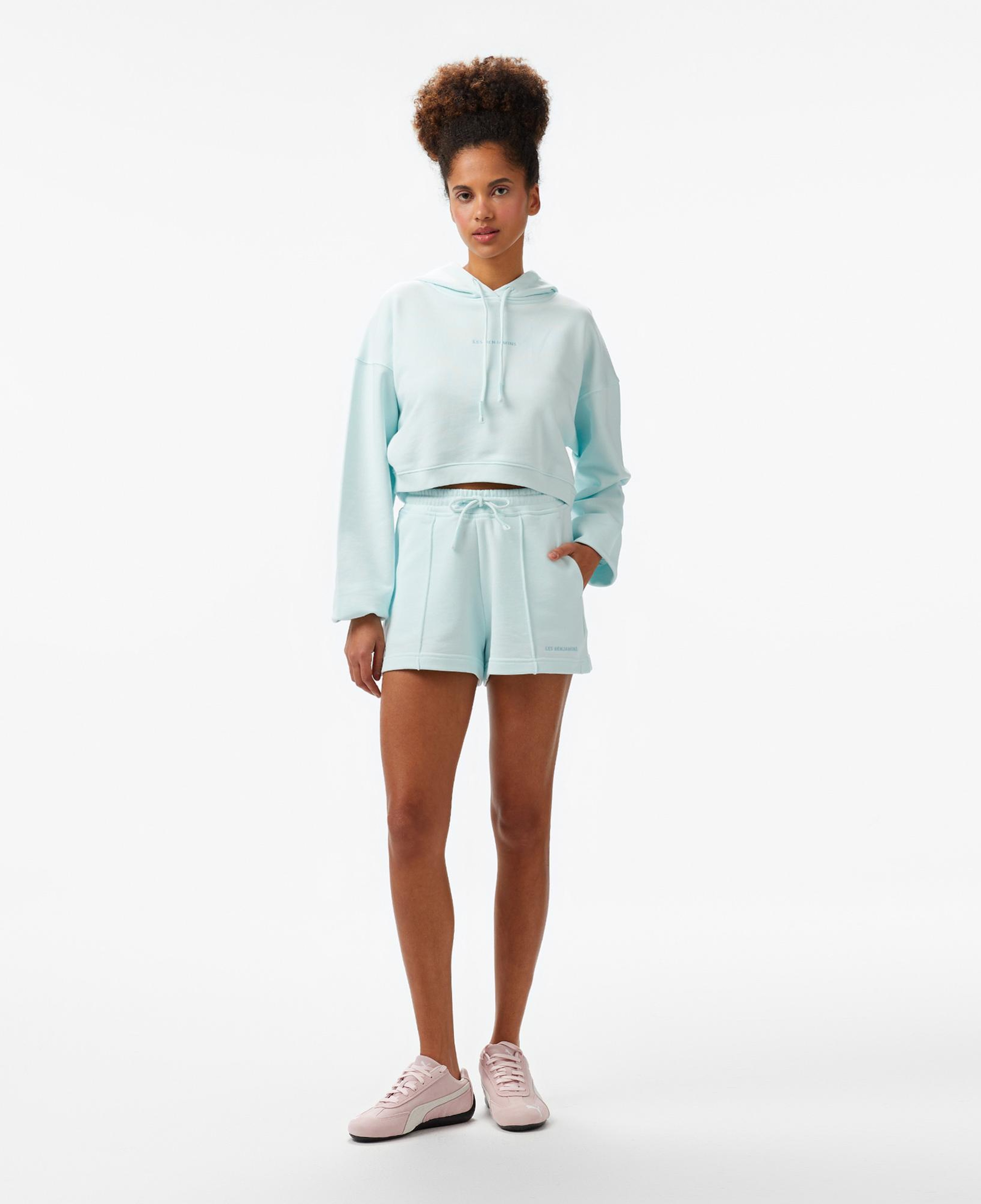 Les Benjamins Kadın Mavi Hoodie