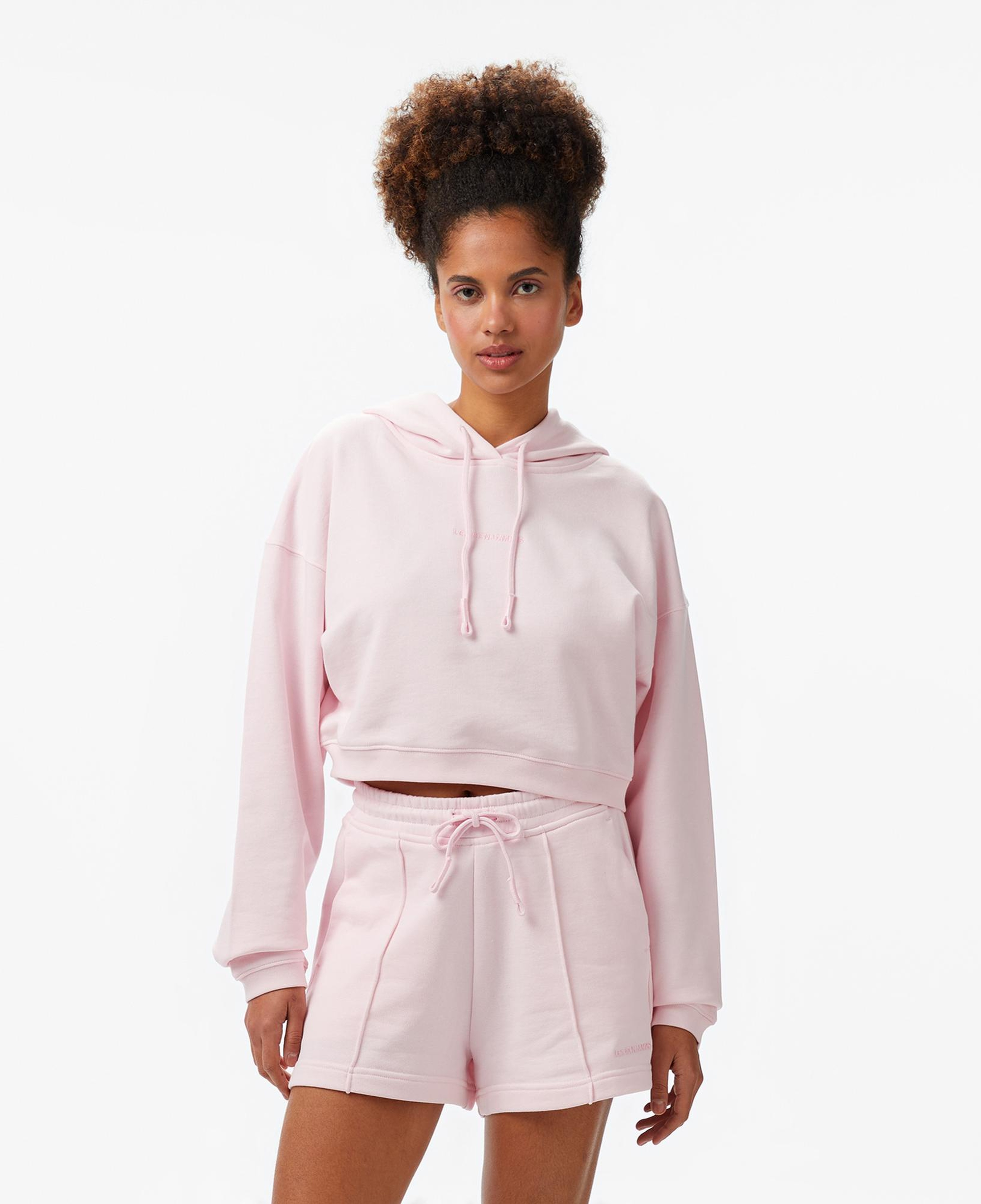 Les Benjamins Kadın Pembe Hoodie