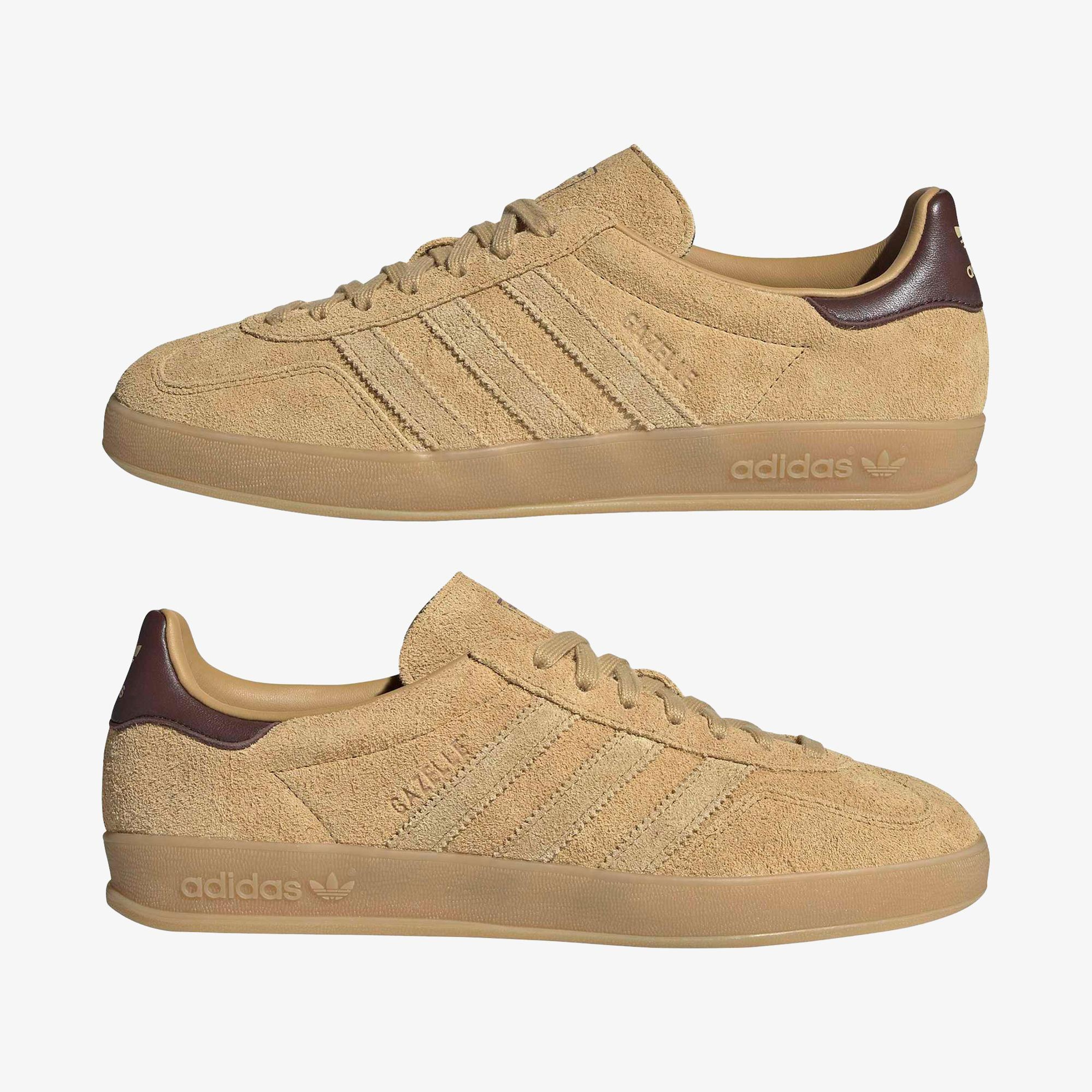 adidas Gazelle Indoor Erkek Bej Spor Ayakkabı