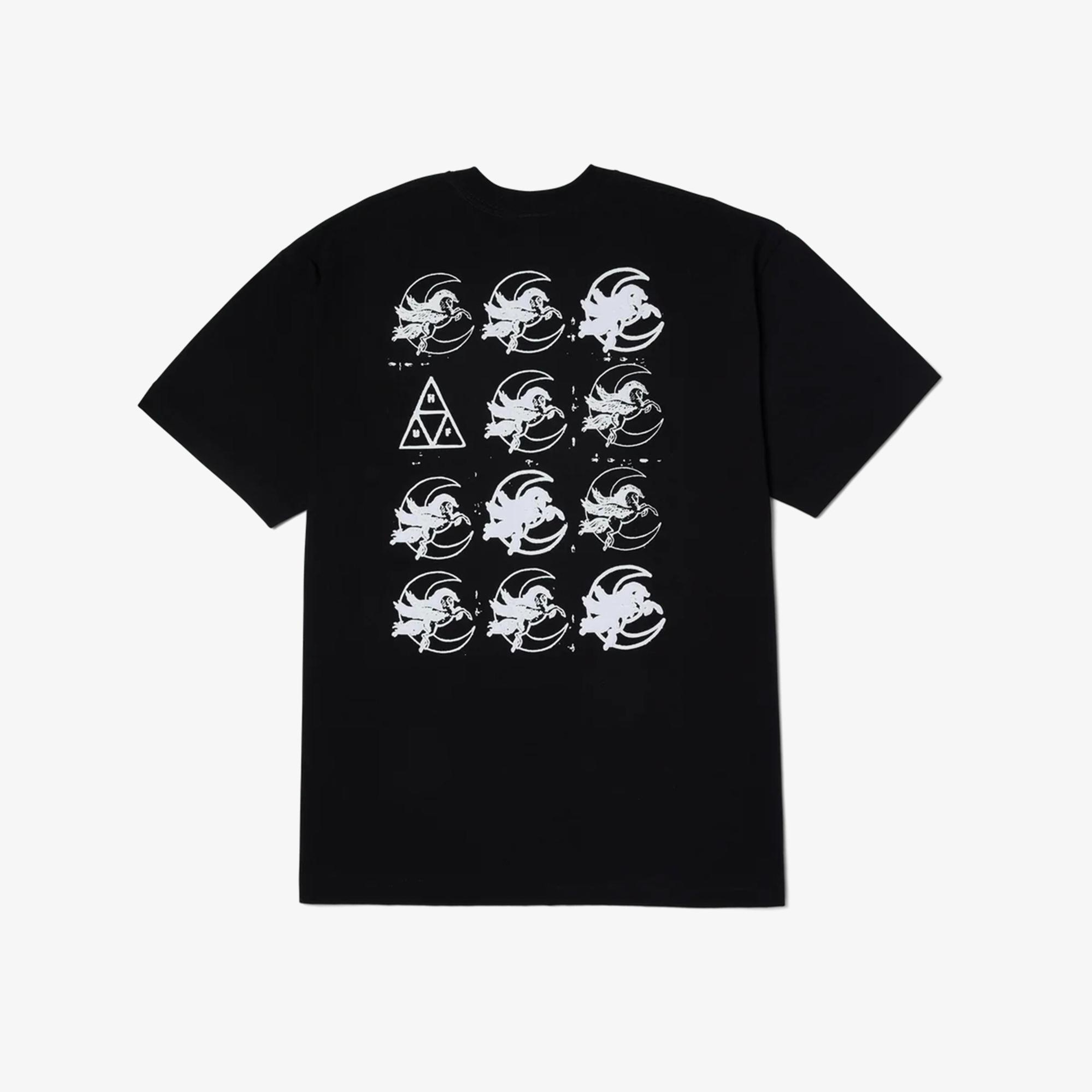 Huf Pegasus Erkek Siyah T-Shirt
