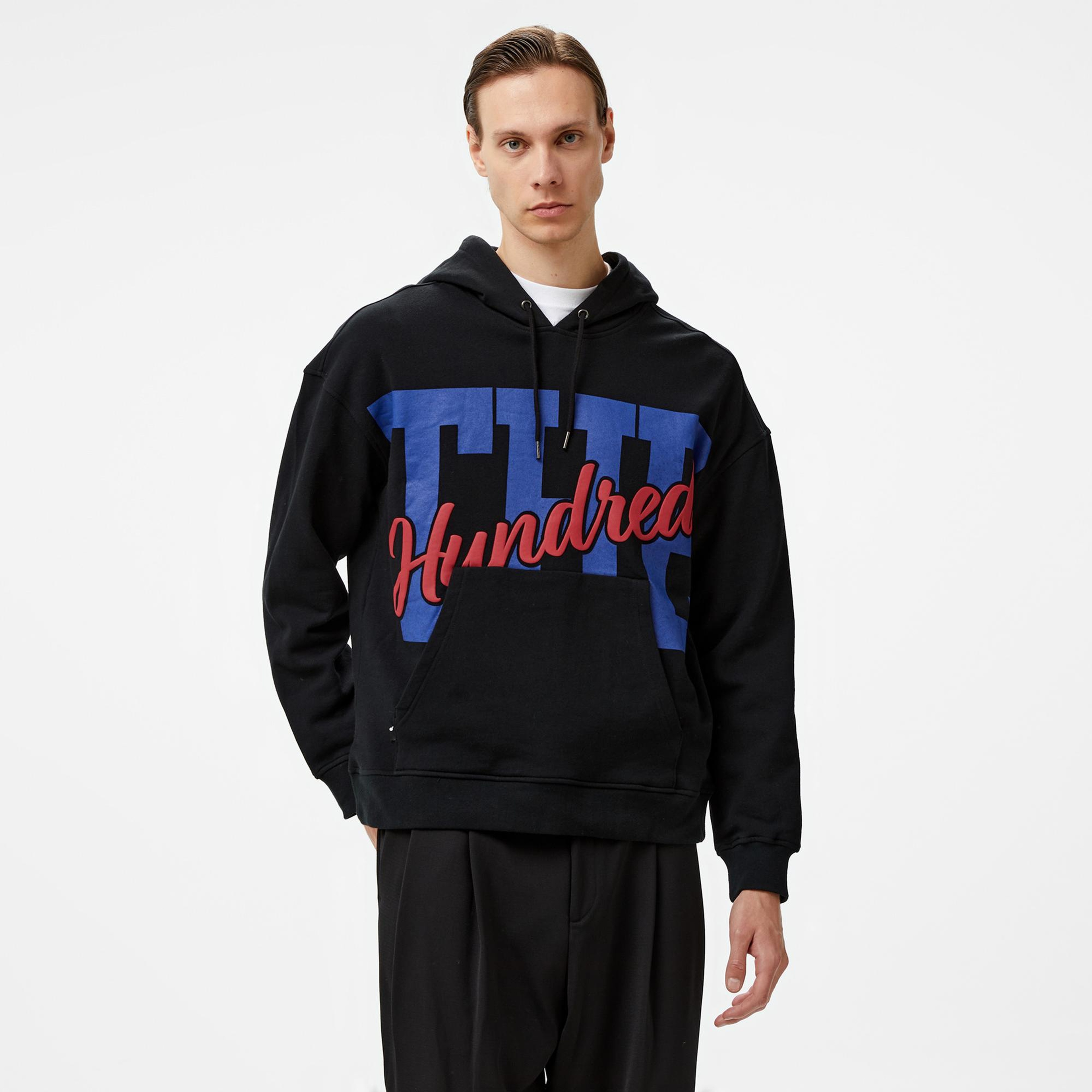The Hundreds The Pullover Erkek Beyaz Sweatshirt