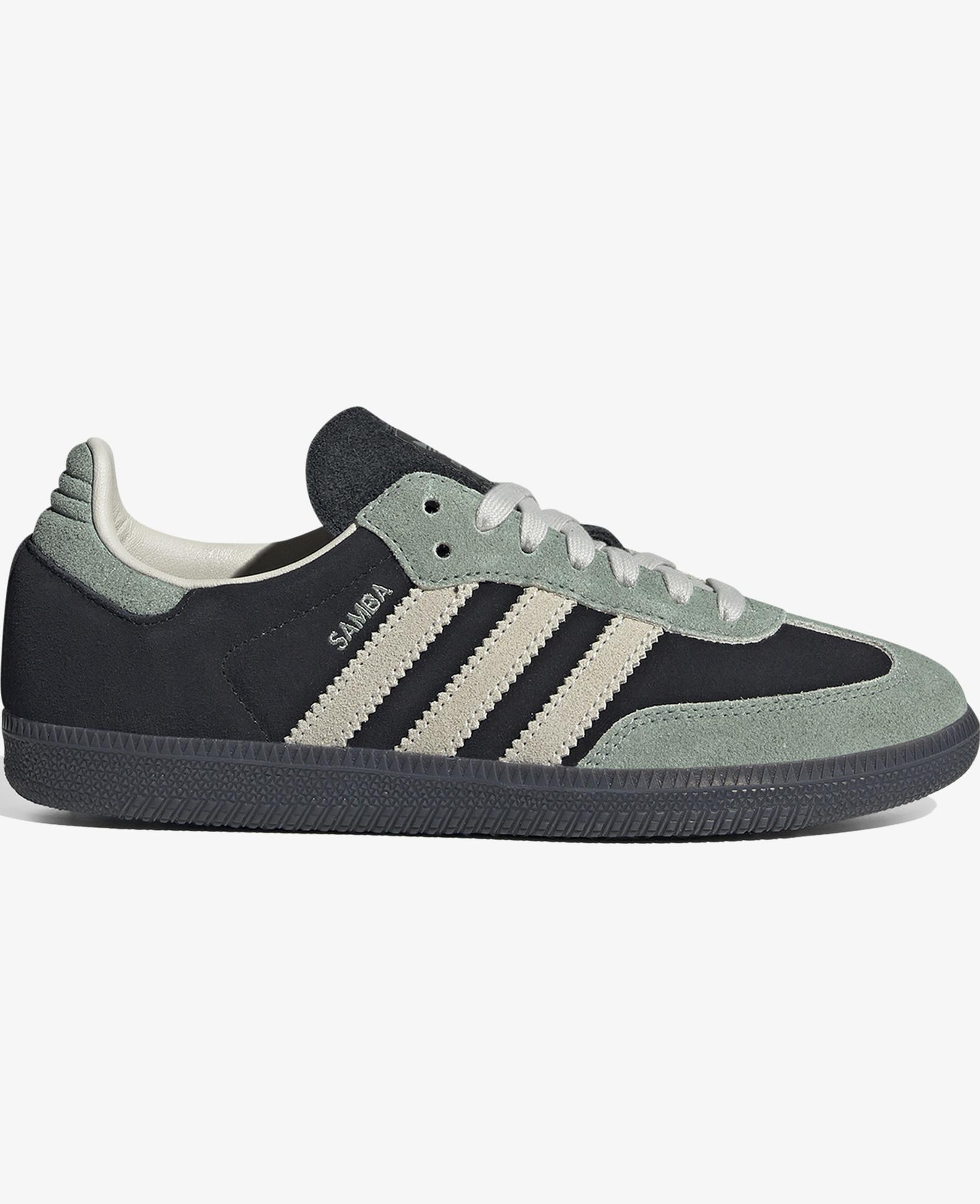 adidas Samba OG Unisex Siyah/Yeşil Spor Ayakkabı