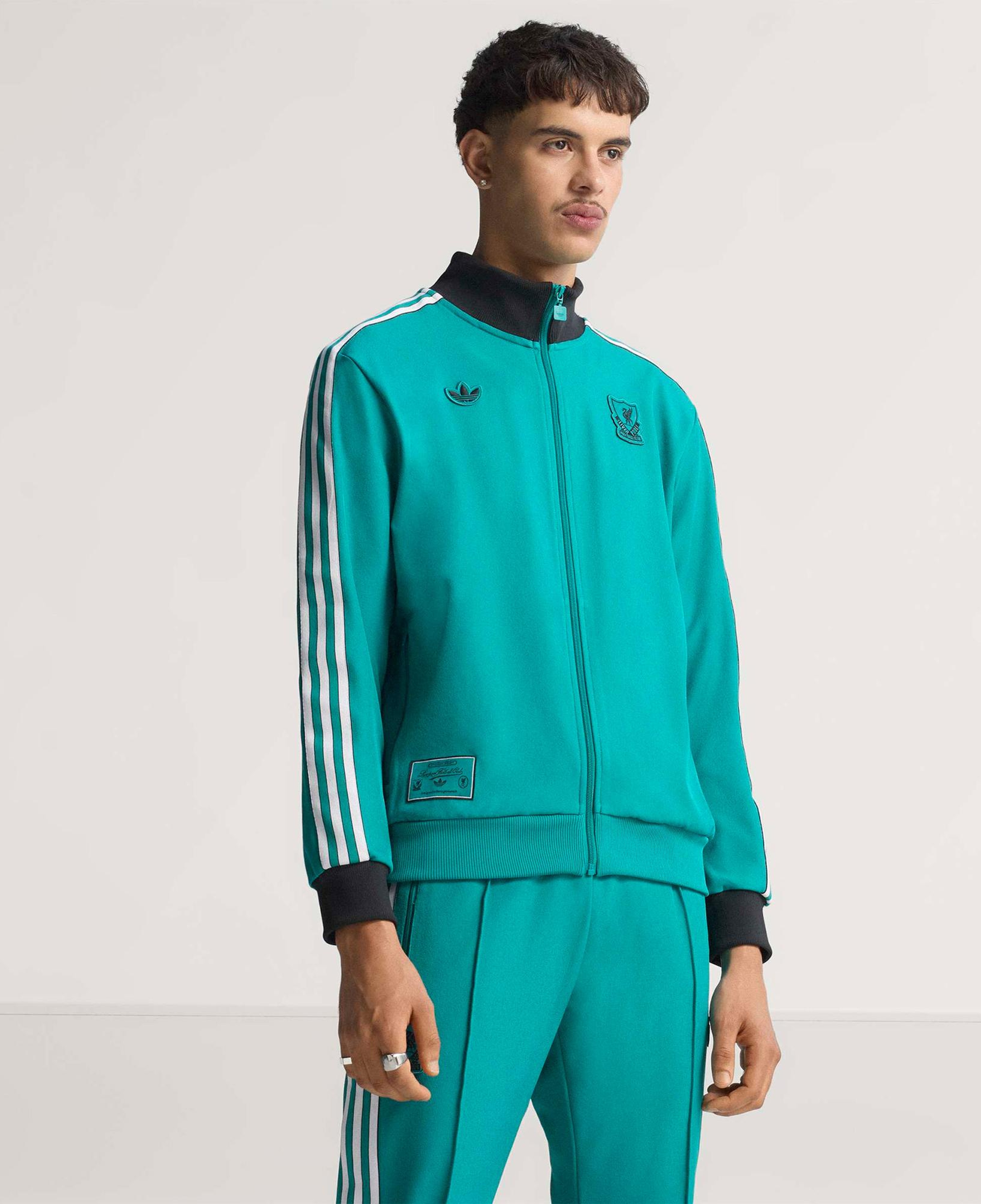 adidas Lfc Icon Tt Erkek Yeşil Sweatshirt