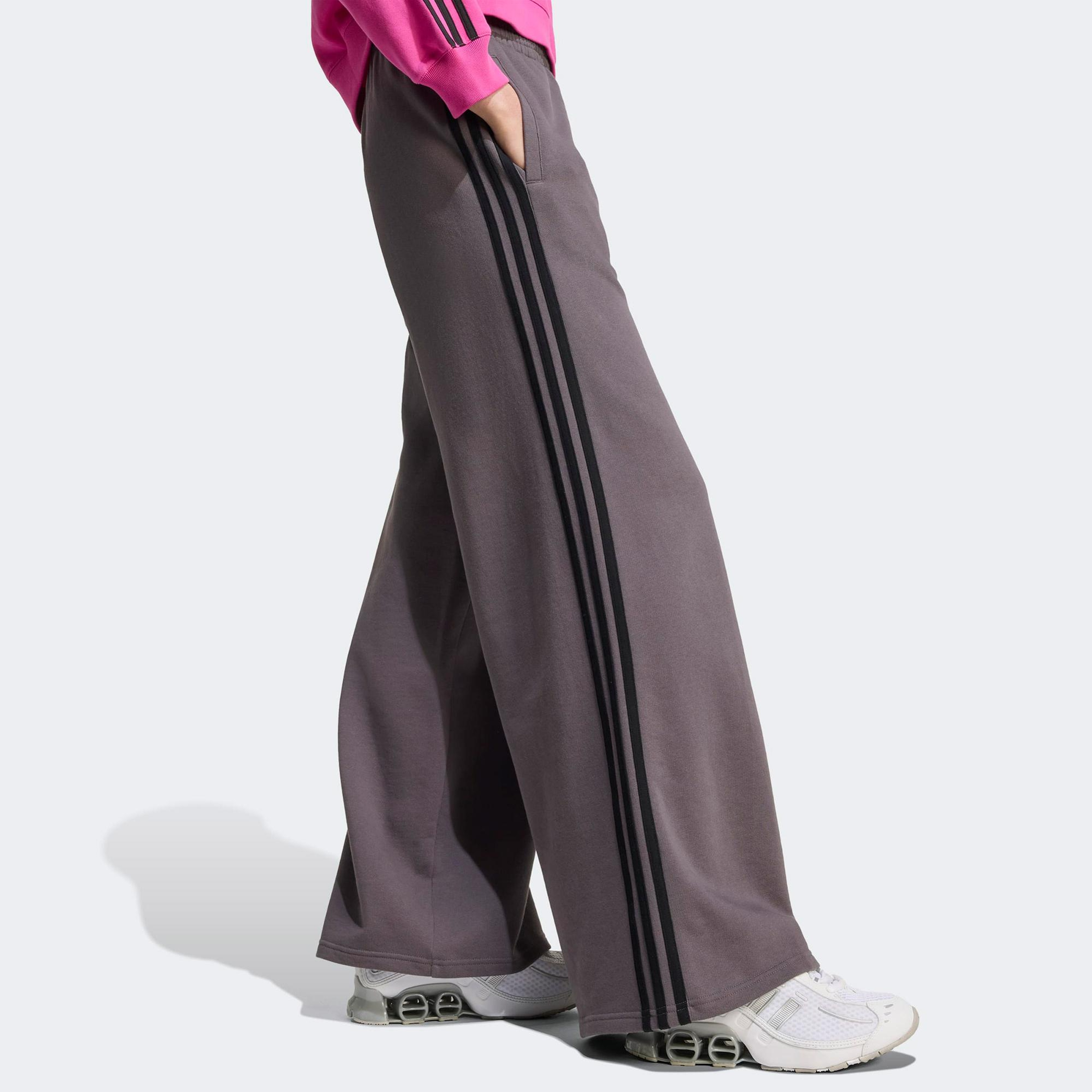 adidas Adibreak Adicolor Wide Kadın Gri Eşofman Altı