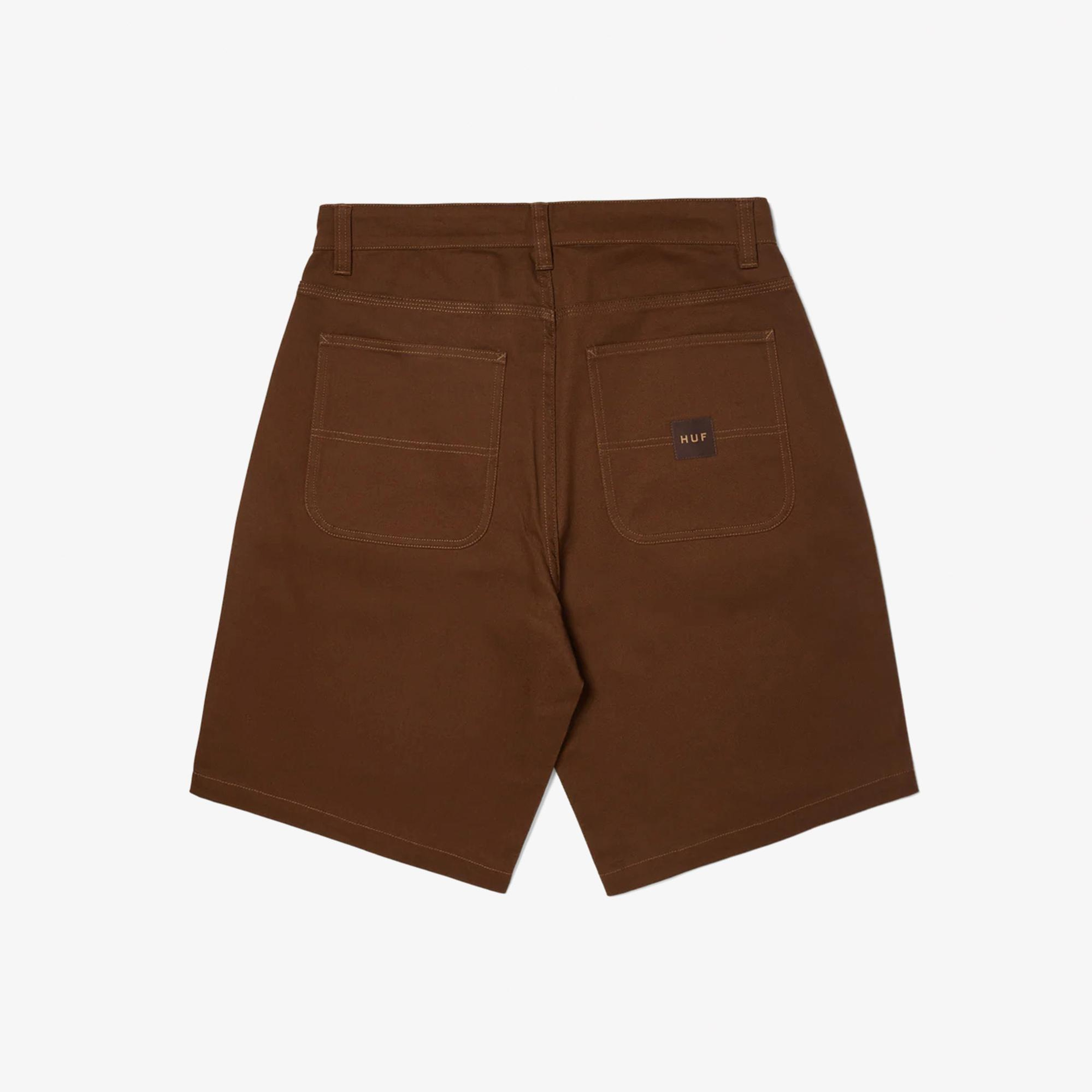 HUF?Classic?Double?Knee?Work Erkek Kahverengi Şort