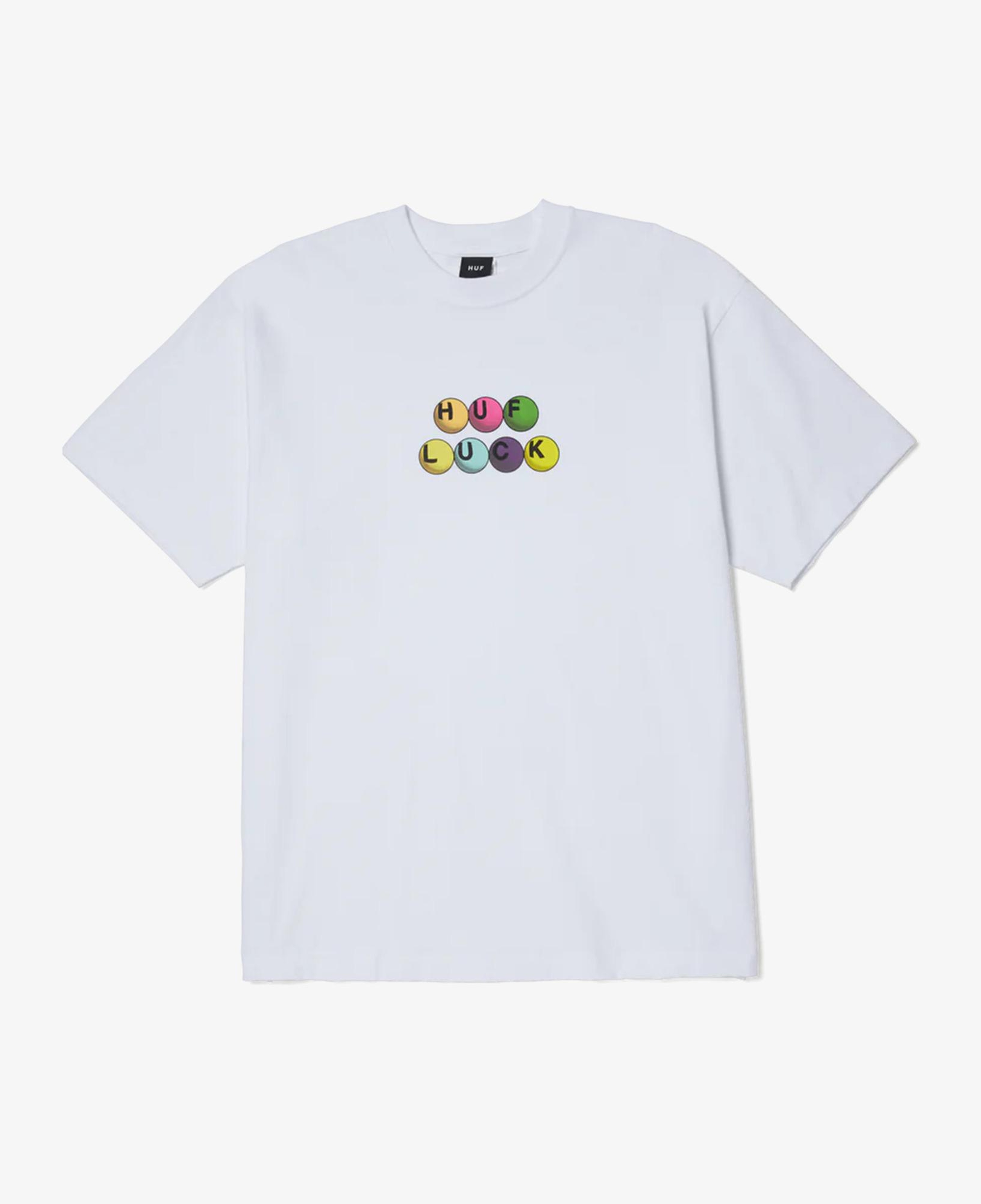 Huf Lucky Erkek Beyaz T-Shirt