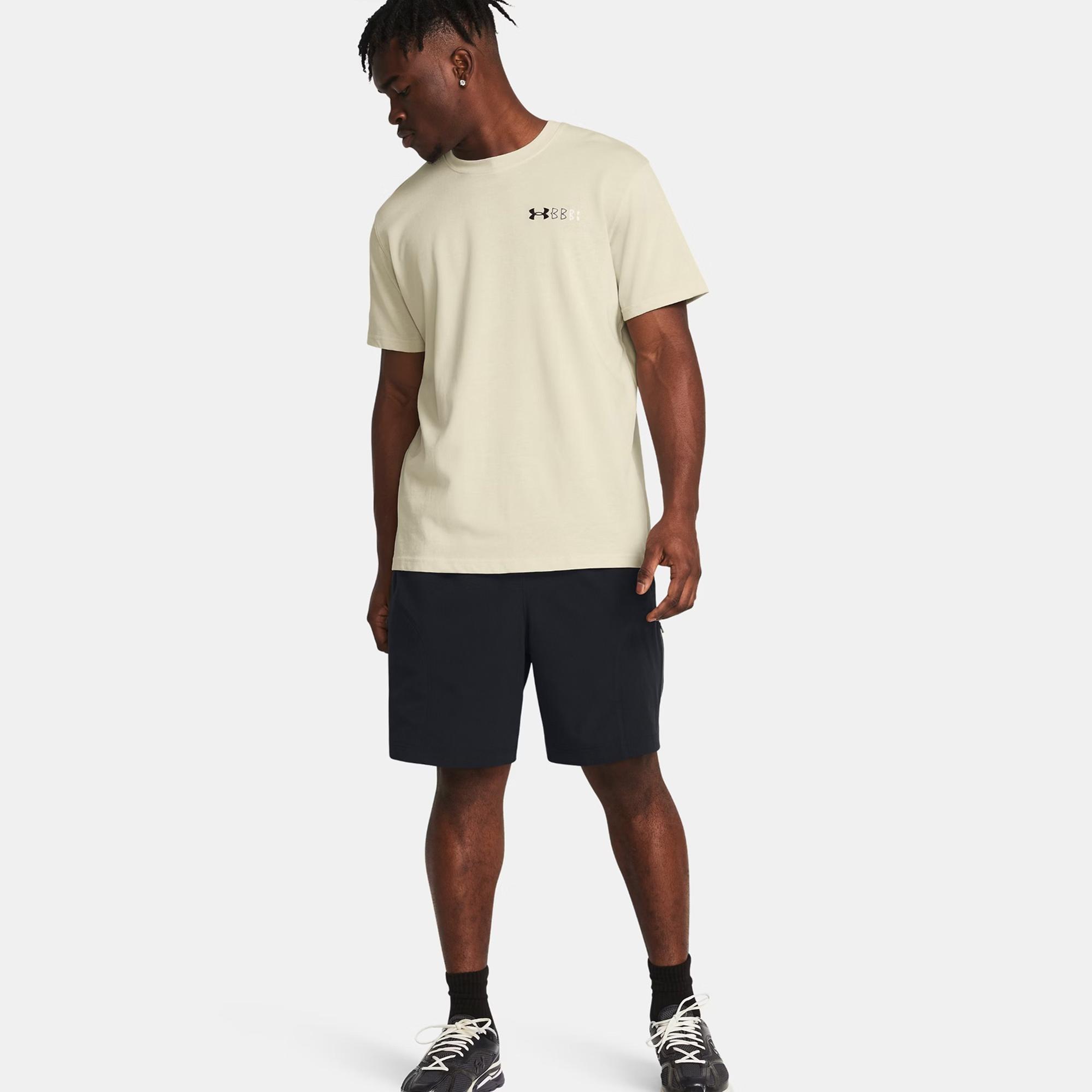 Under Armour Unstoppable Vented Erkek Siyah Şort