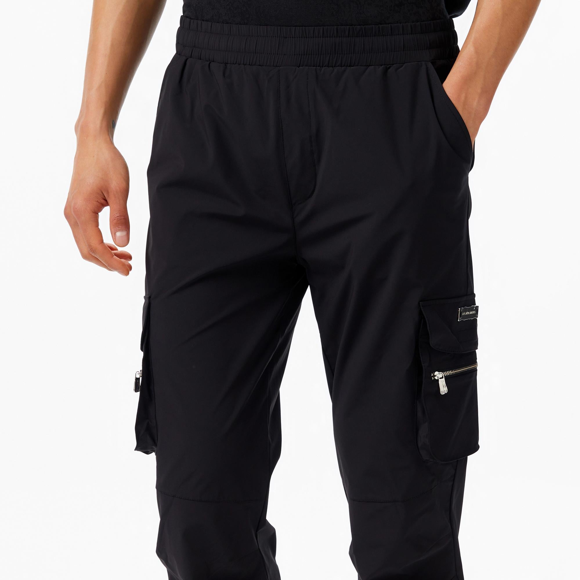 Les Benjamins Utility 401 Erkek Siyah Pantolon