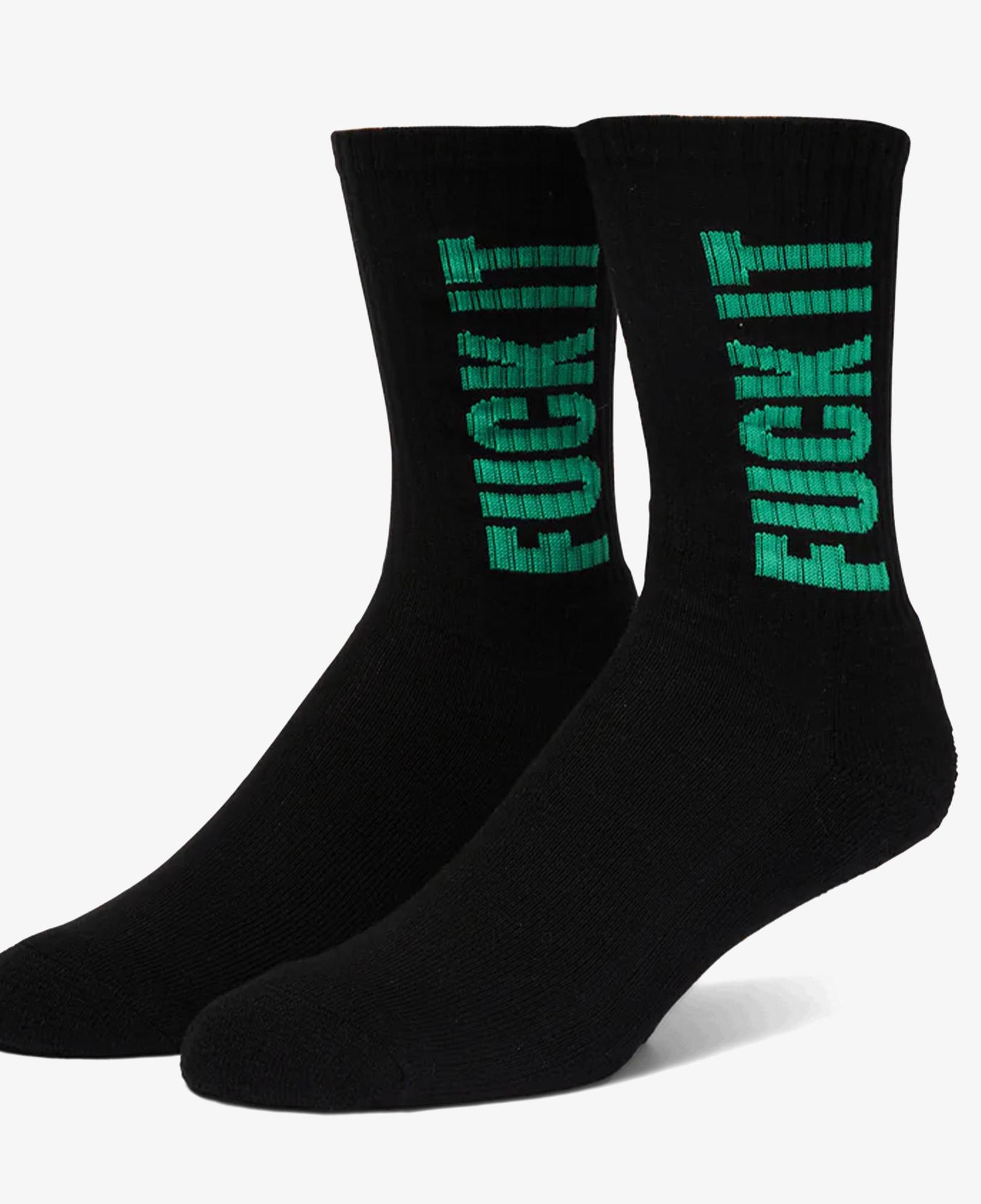 Huf Sidewinder Crew Erkek Siyah Çorap