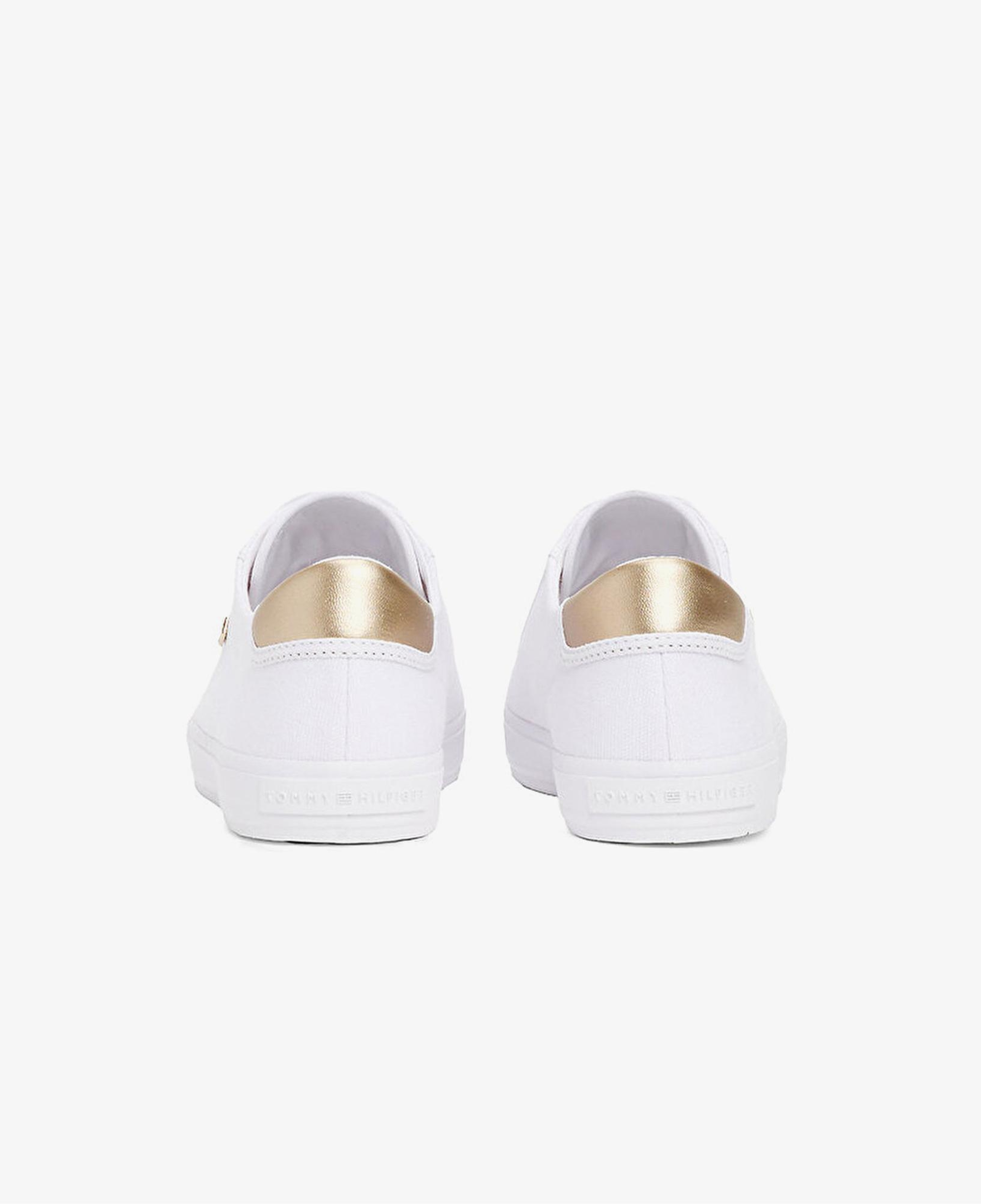 Tommy Hilfiger Vulc Lace Up Kadın Beyaz Sneaker