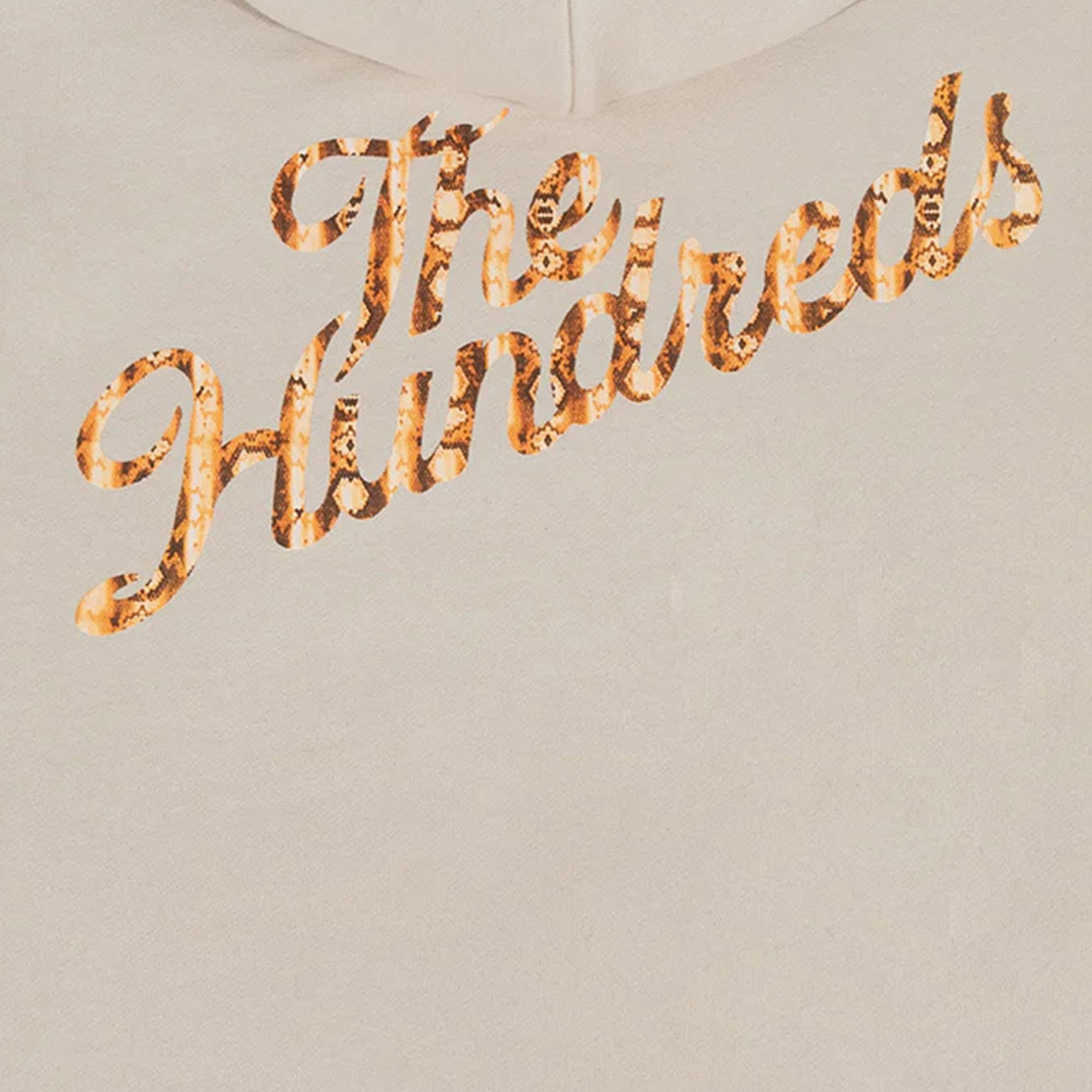 The Hundreds Snake Slant Pullover Erkek Bej Hoodie