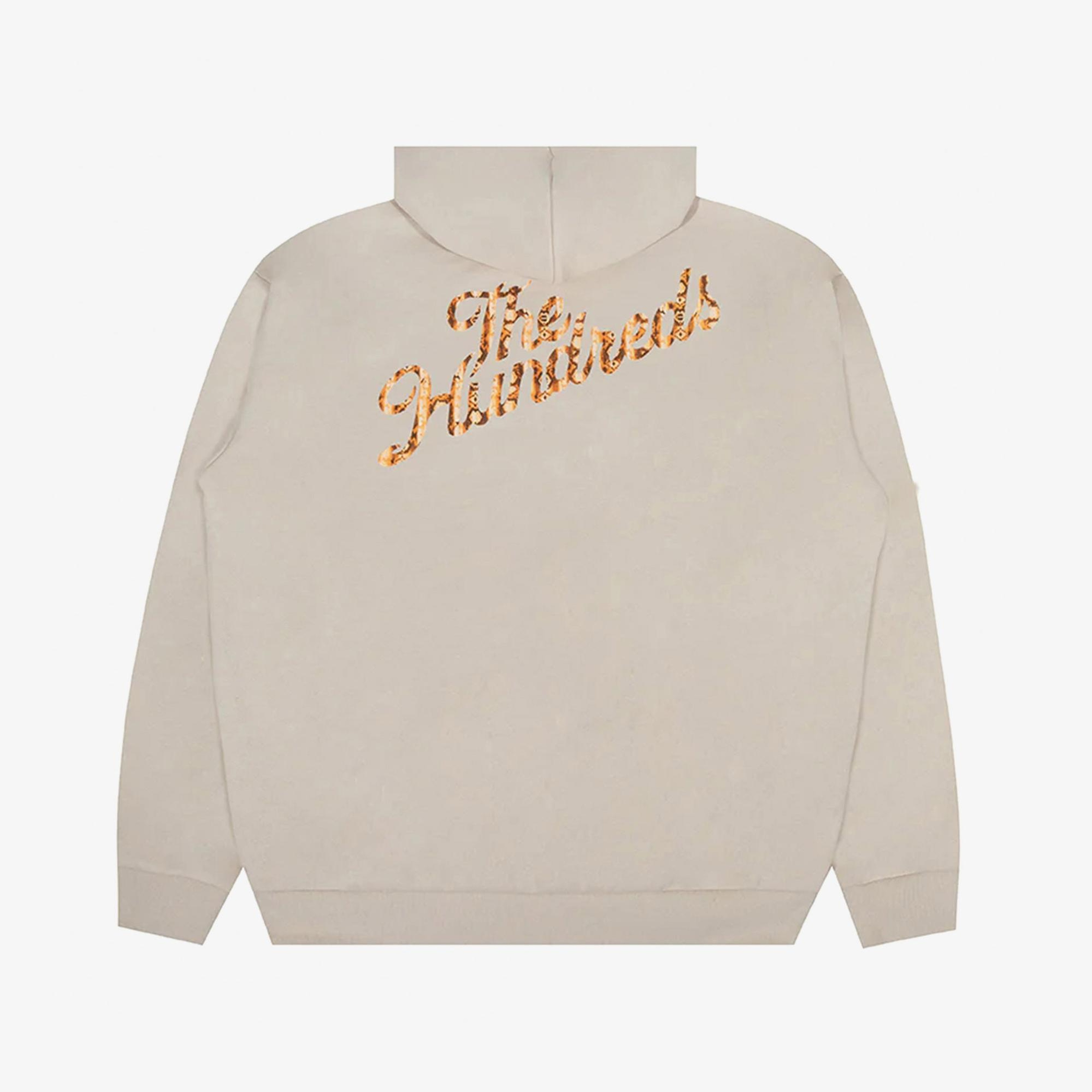 The Hundreds Snake Slant Pullover Erkek Bej Hoodie