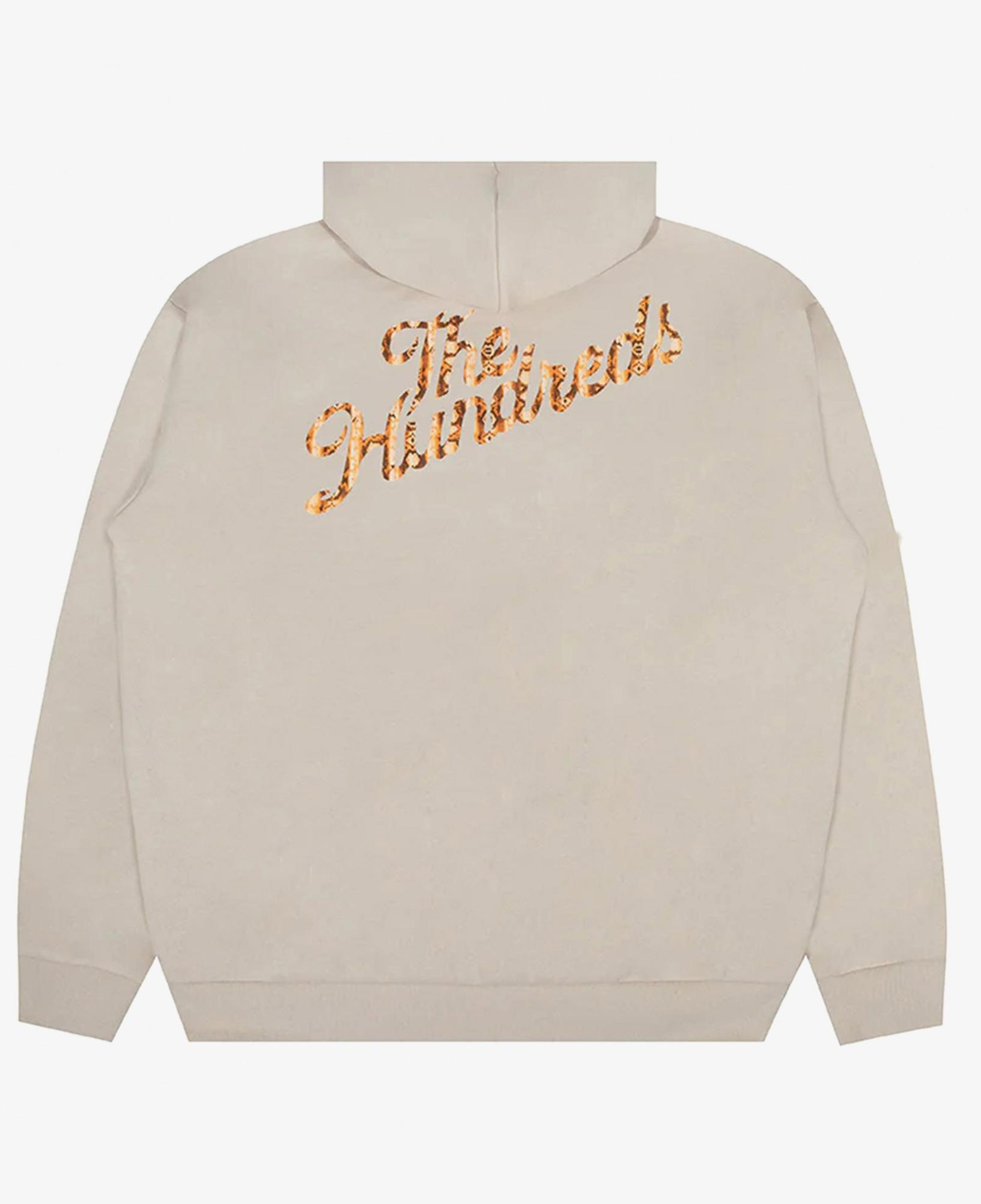 The Hundreds Snake Slant Pullover Erkek Bej Hoodie