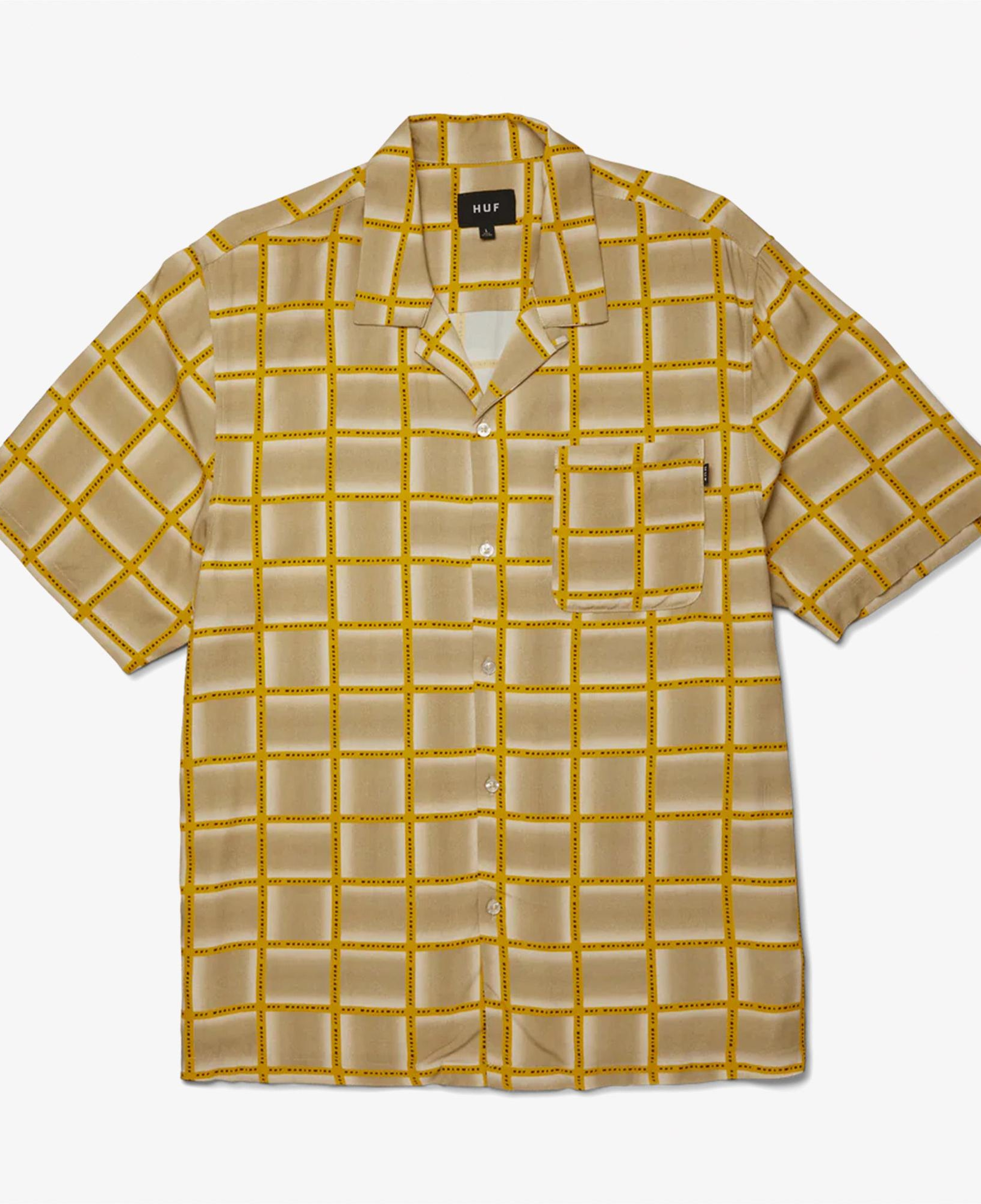 Huf Flynn Resort Erkek Sarı Gömlek