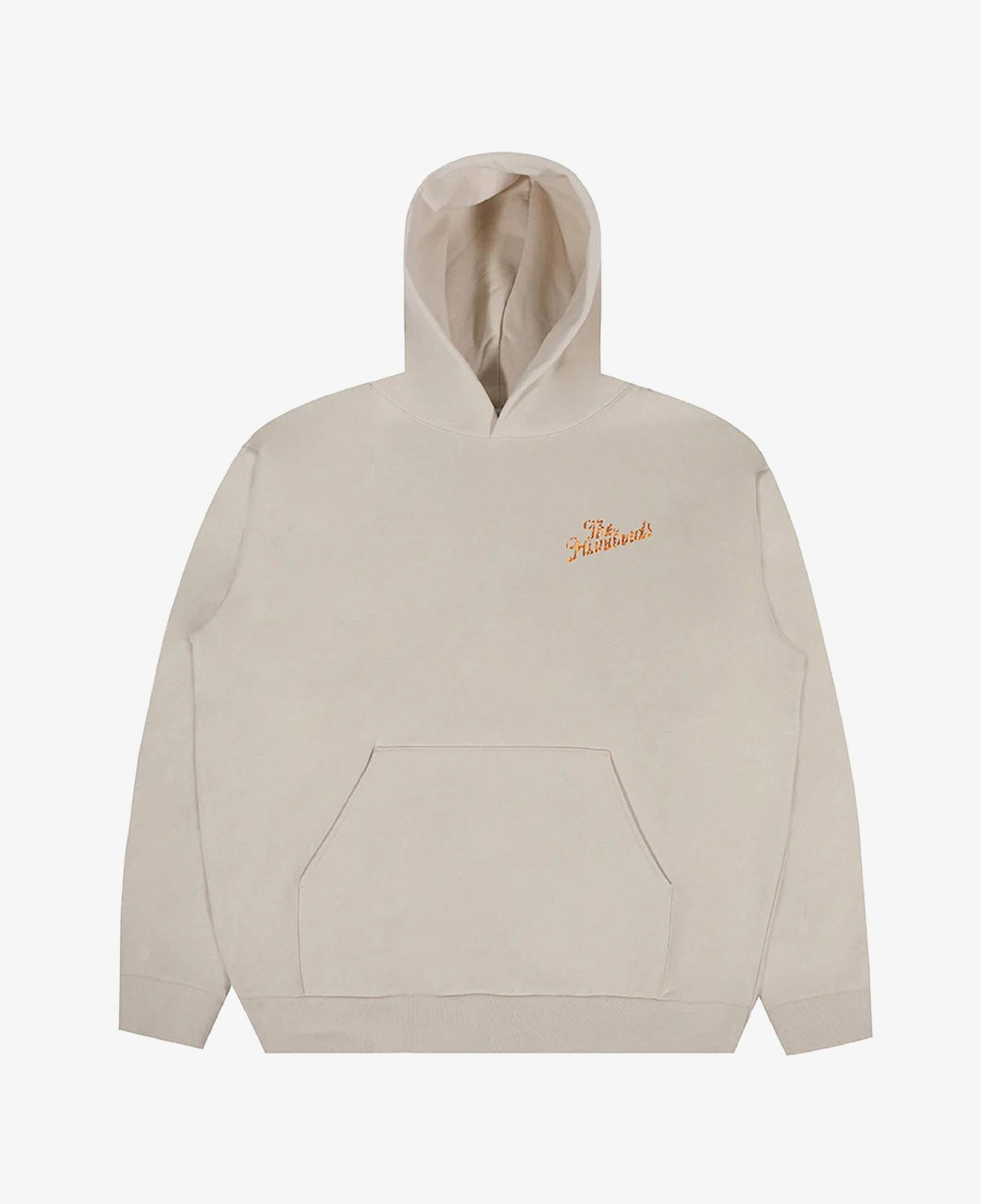 The Hundreds Snake Slant Pullover Erkek Bej Hoodie