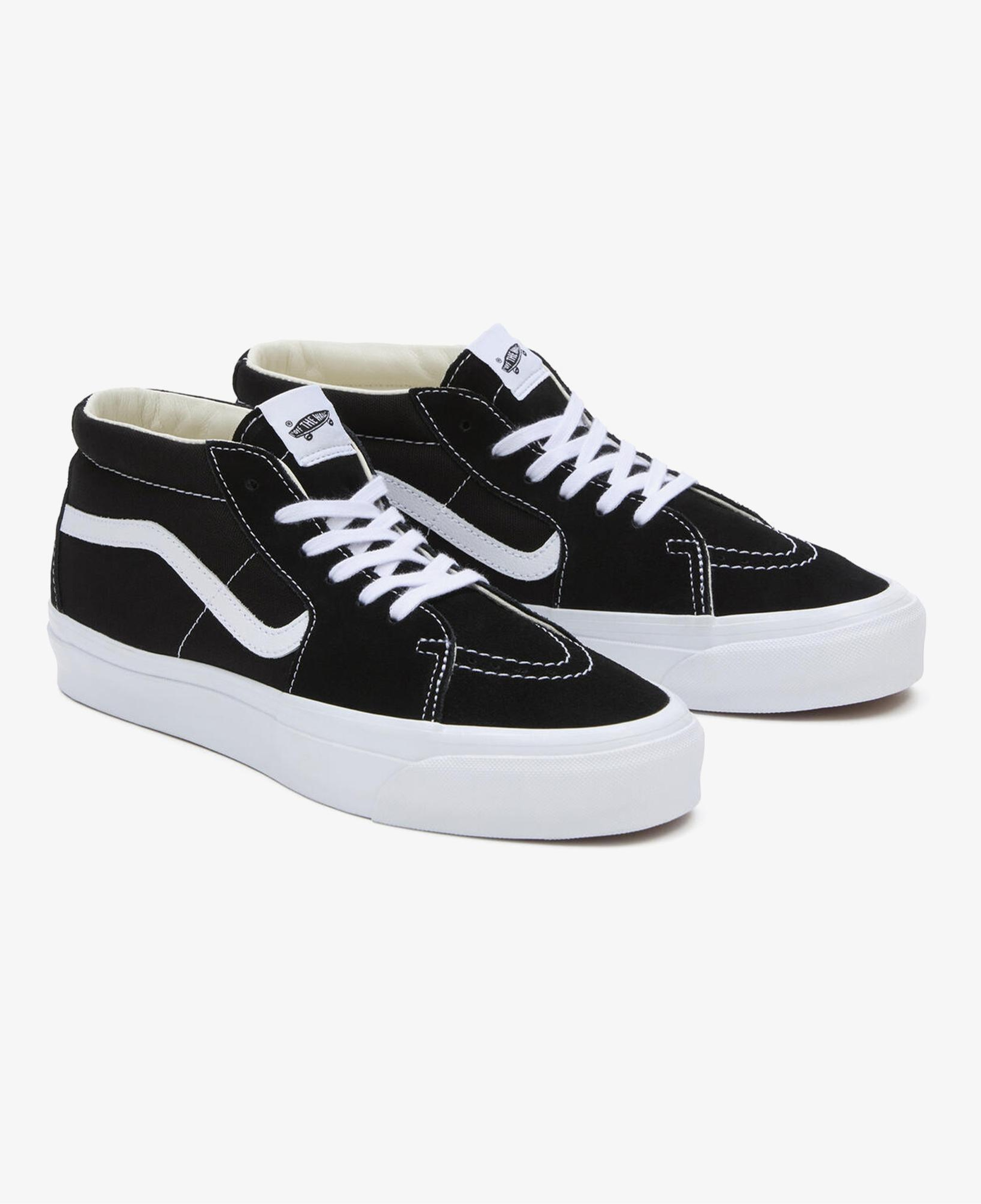 Vans Lx Sk8-Mid Reissue 83 Kadın Siyah Sneaker