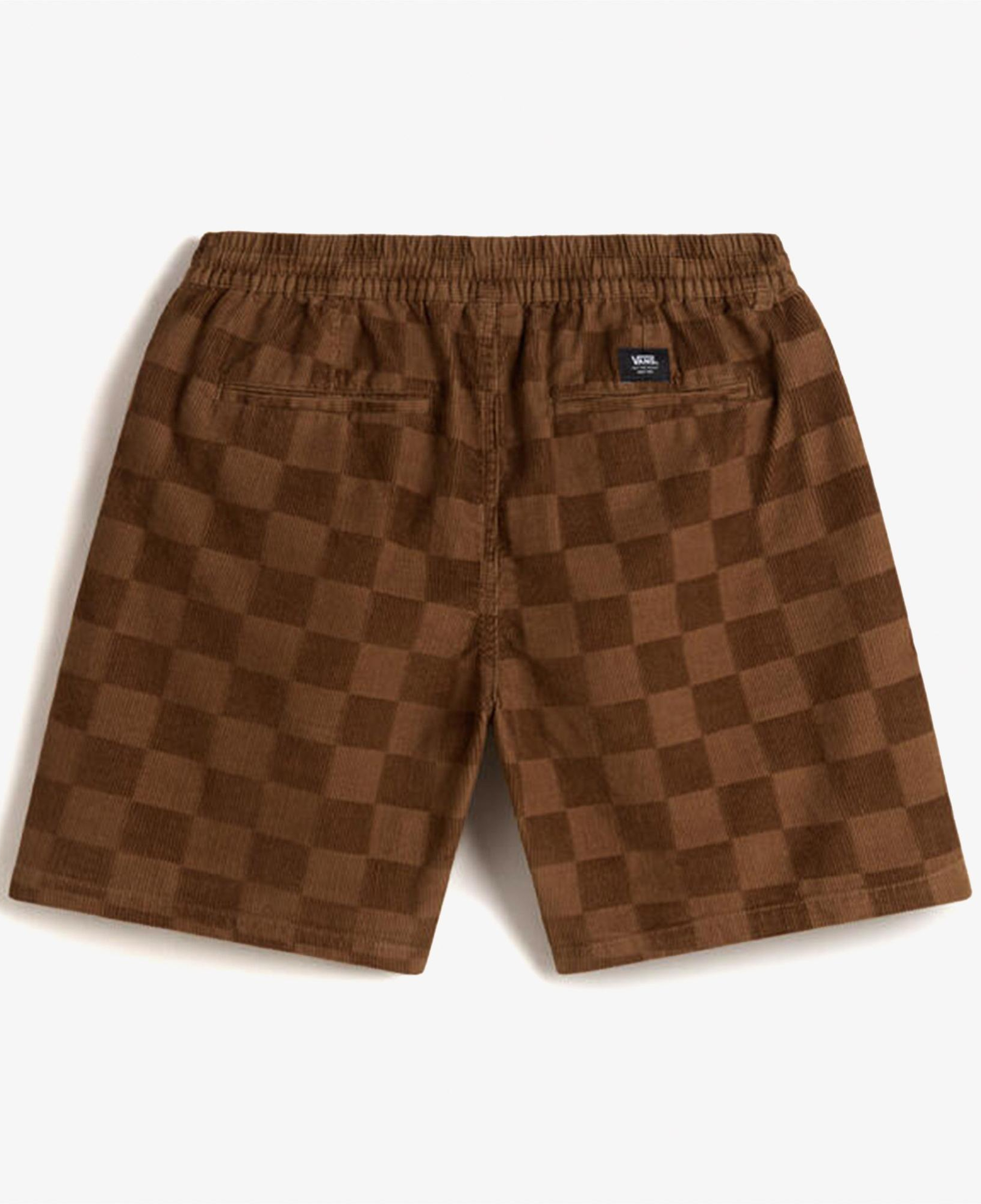 Vans Range Checkbrd Cord Loose Erkek Pembe Şort
