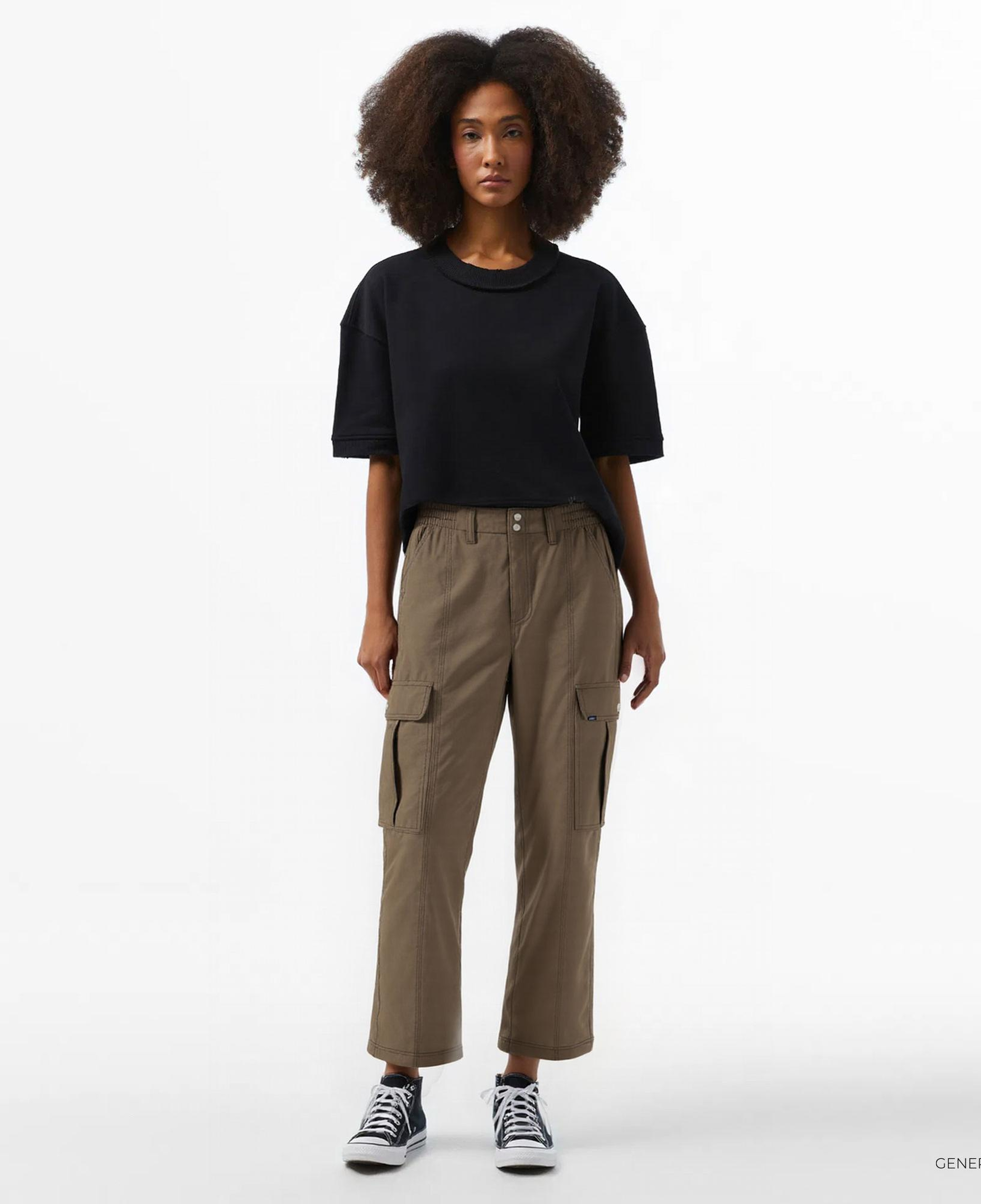 Vans 6Oz Canvas Sidewalk Kadın Kahverengi Pantolon