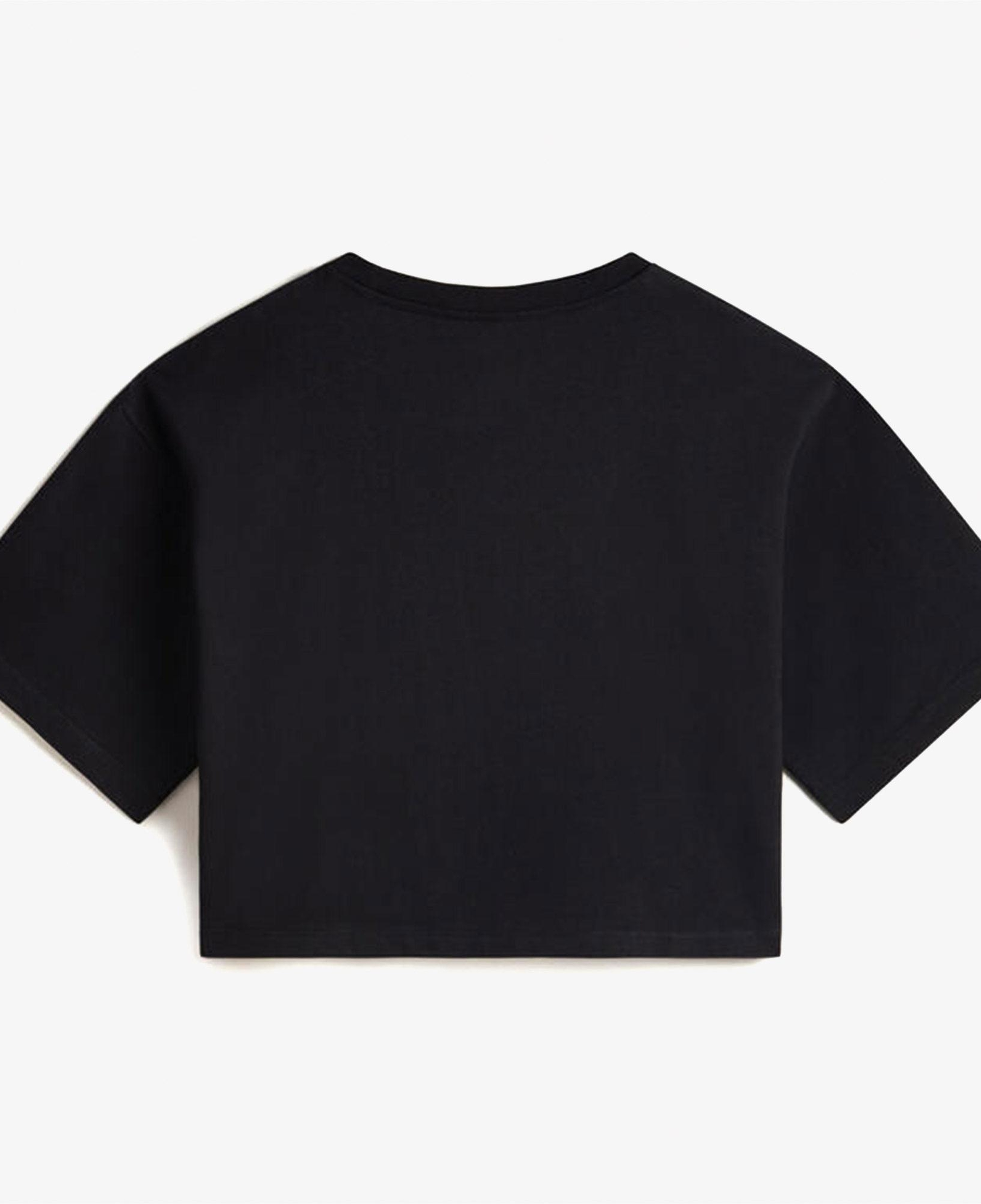 Vans W Salton Relax Crop Ss Kadın Siyah T-Shirt