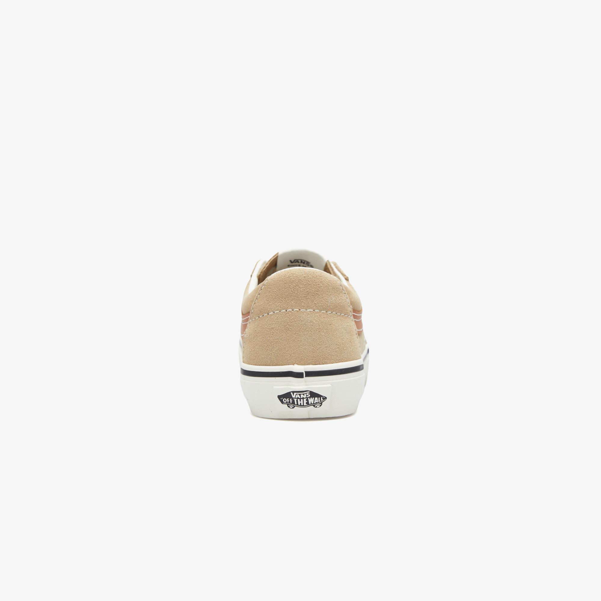 Vans Sk8-Low Unisex Krem Sneaker