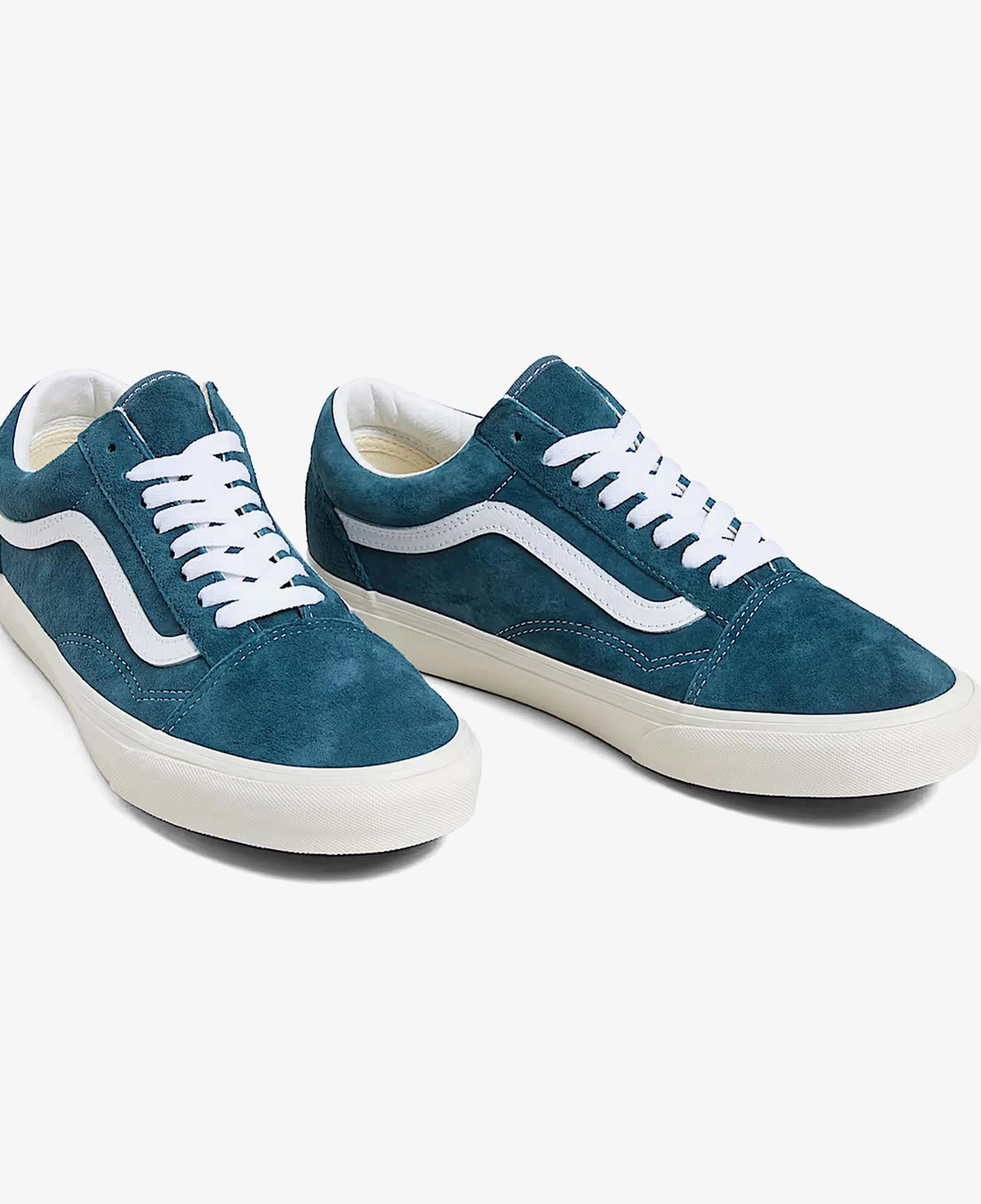 Vans Old Skool Kadın Lacivert Süet Sneaker