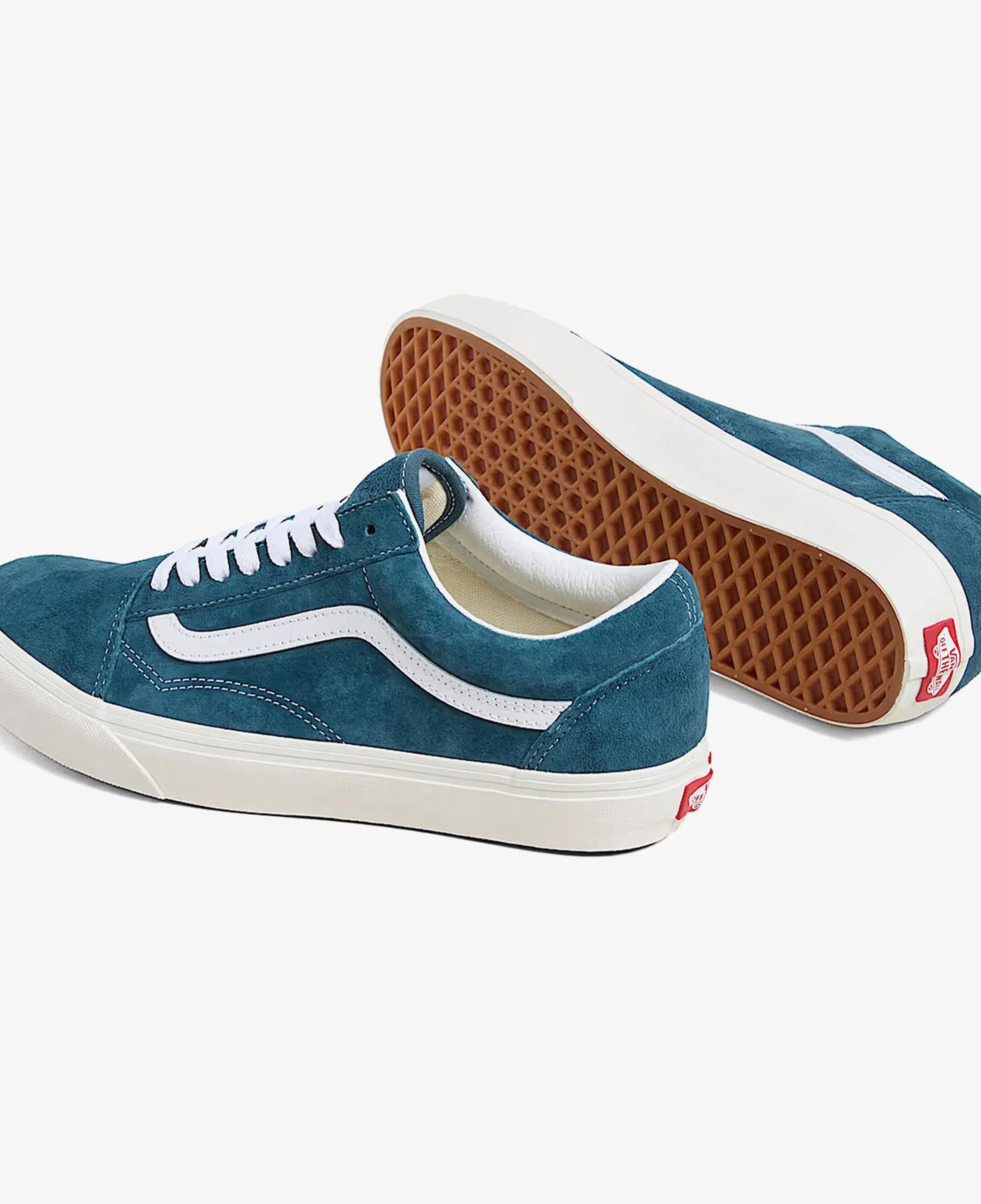 Vans Old Skool Kadın Lacivert Süet Sneaker