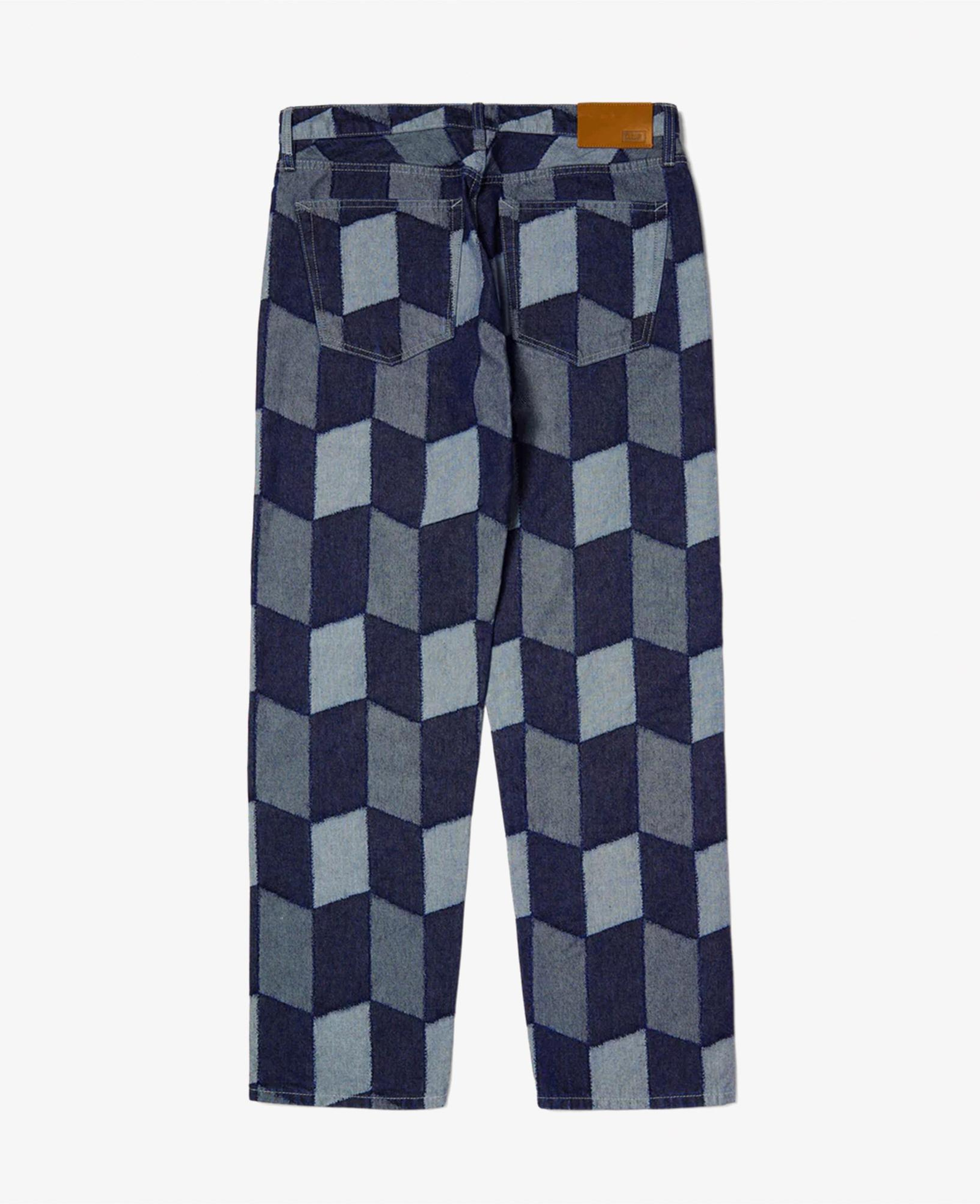 Huf Patchwork Denim Erkek Lacivert Pantolon