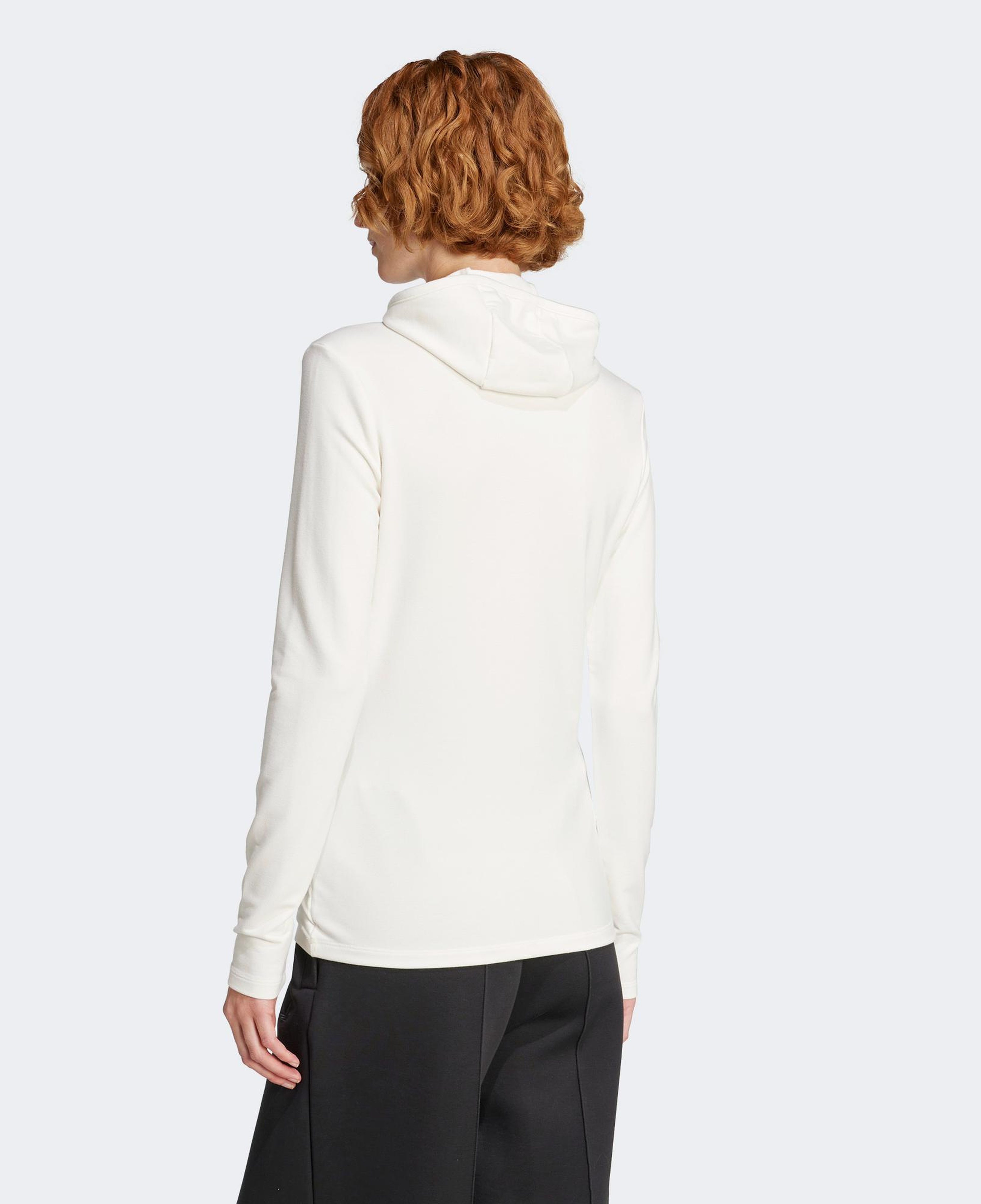 adidas P Essential Hooded Ls Kadın Beyaz Sweatshirt