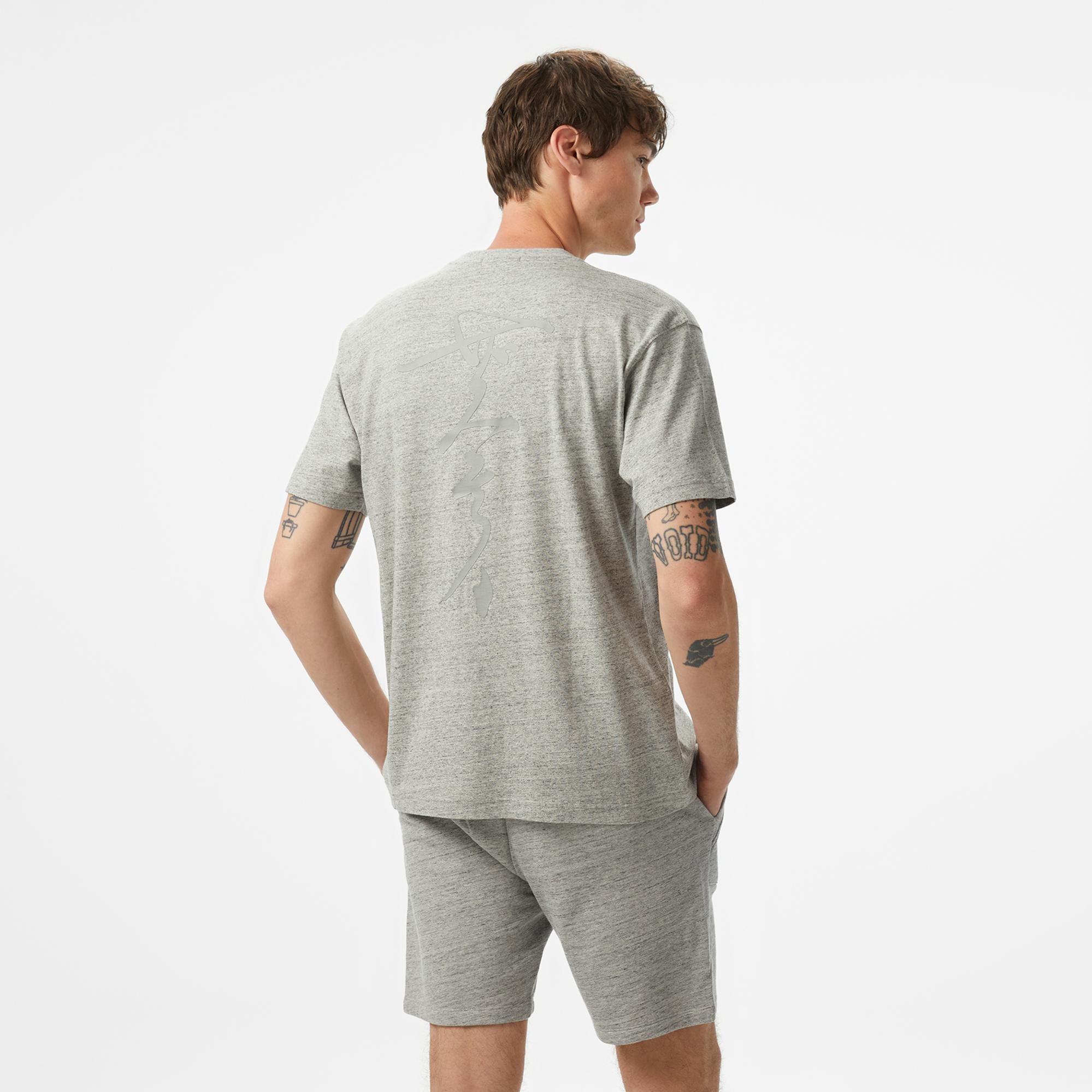 The Stay Line Haruka Oversized Erkek Gri T-Shirt