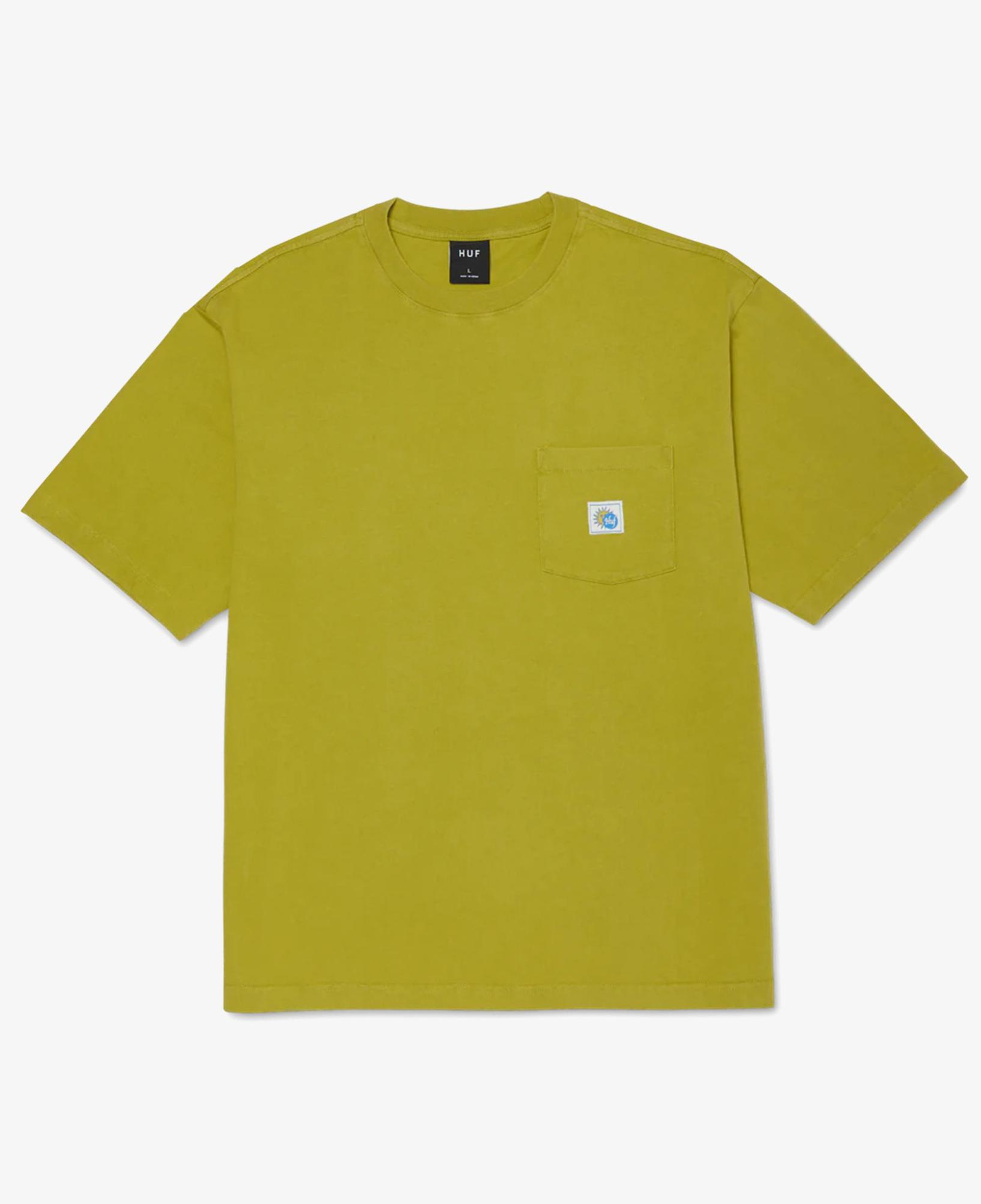 Huf Total Eclipse Knit Box Erkek Yeşil T-Shirt