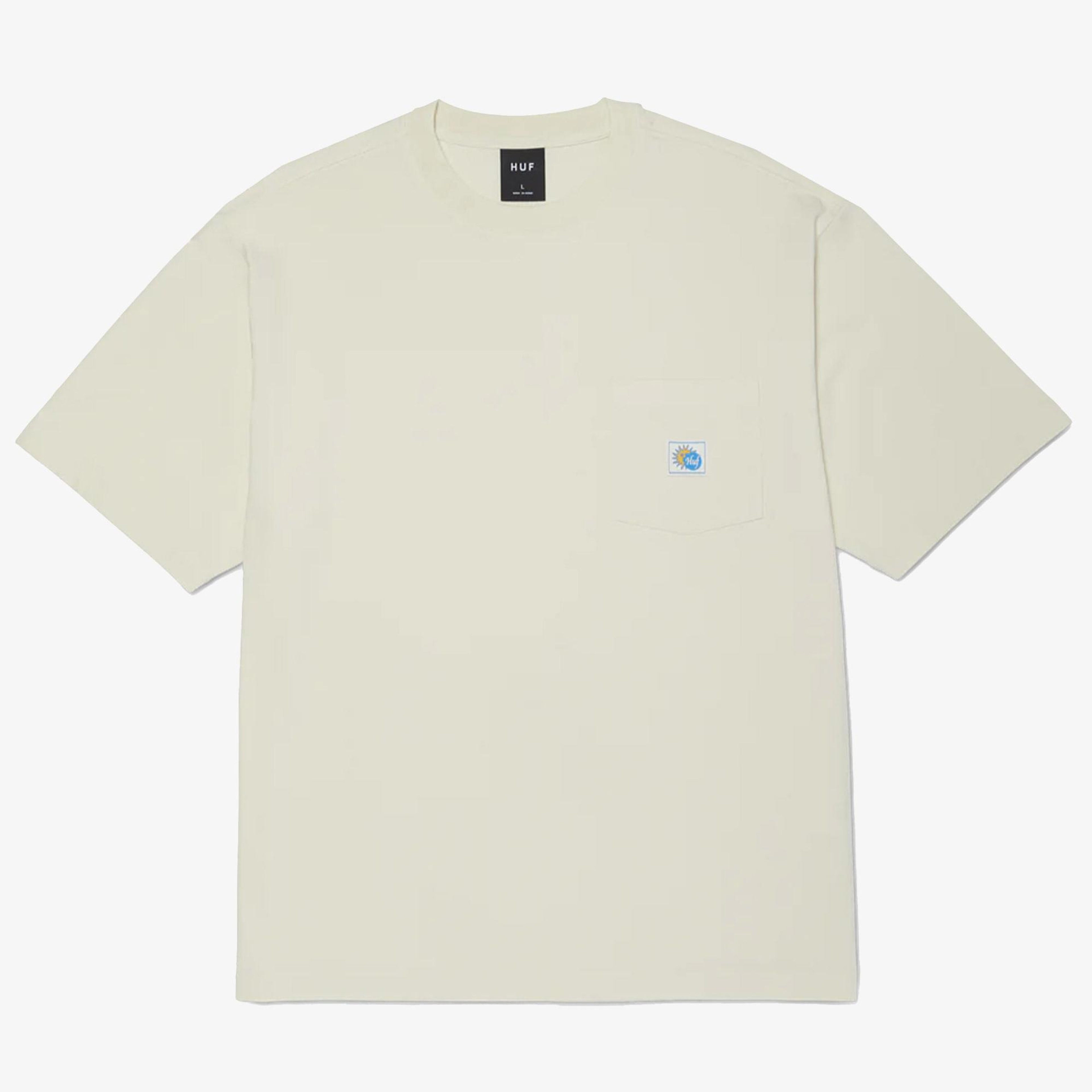 Huf Total Eclipse Knit Box Erkek Bej T-Shirt