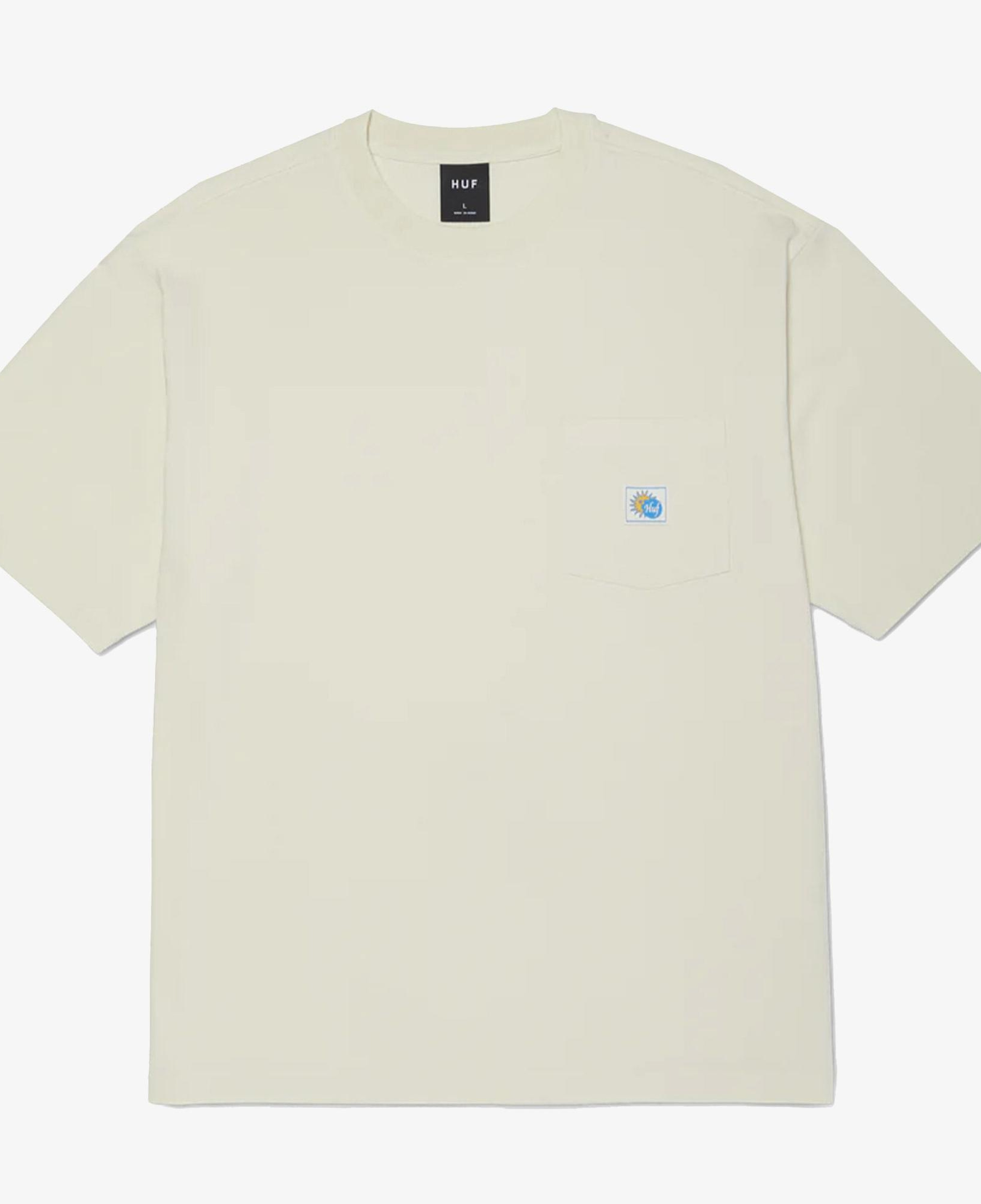 Huf Total Eclipse Knit Box Erkek Bej T-Shirt