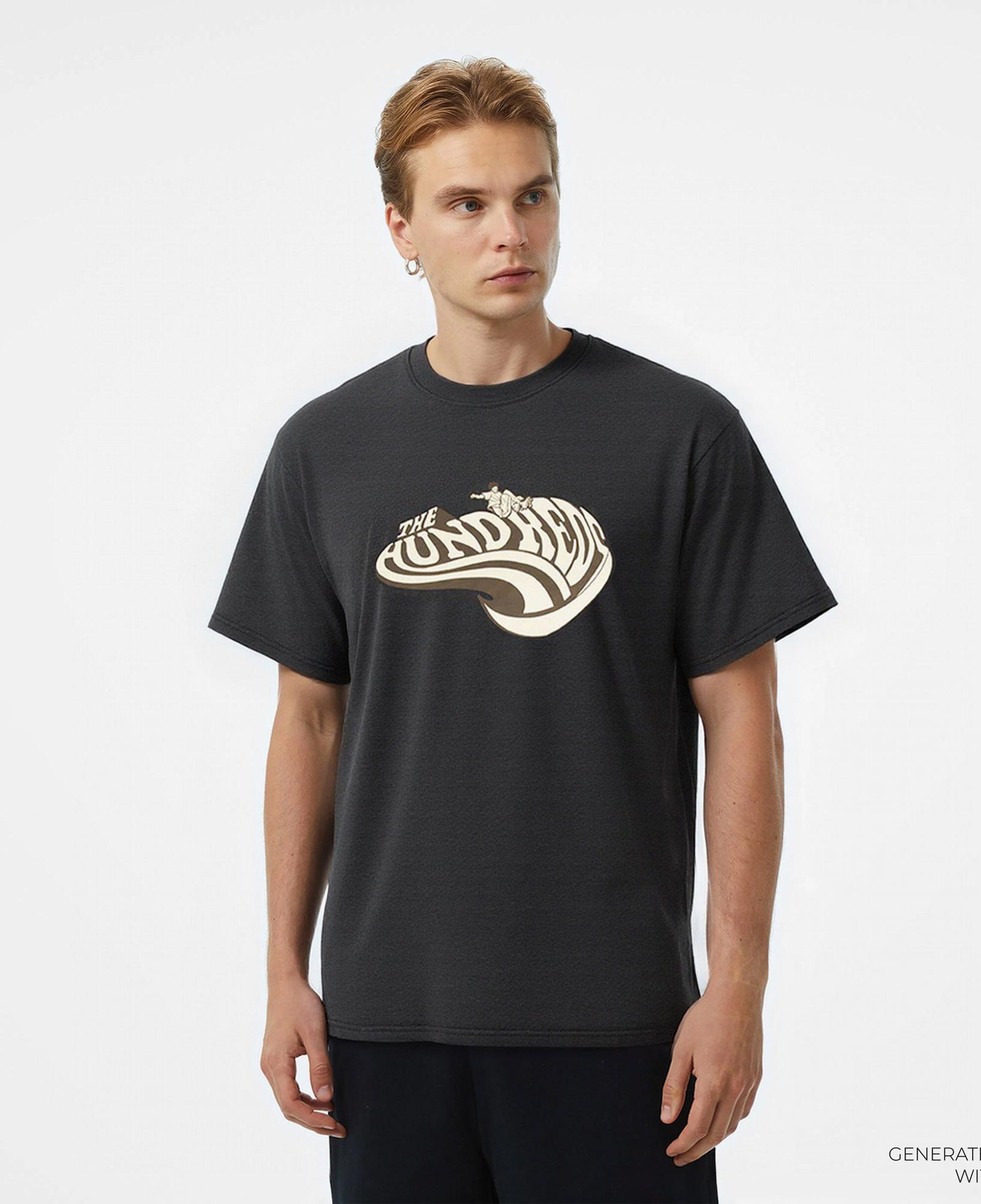 The Hundreds Concrete Erkek Siyah T-Shirt
