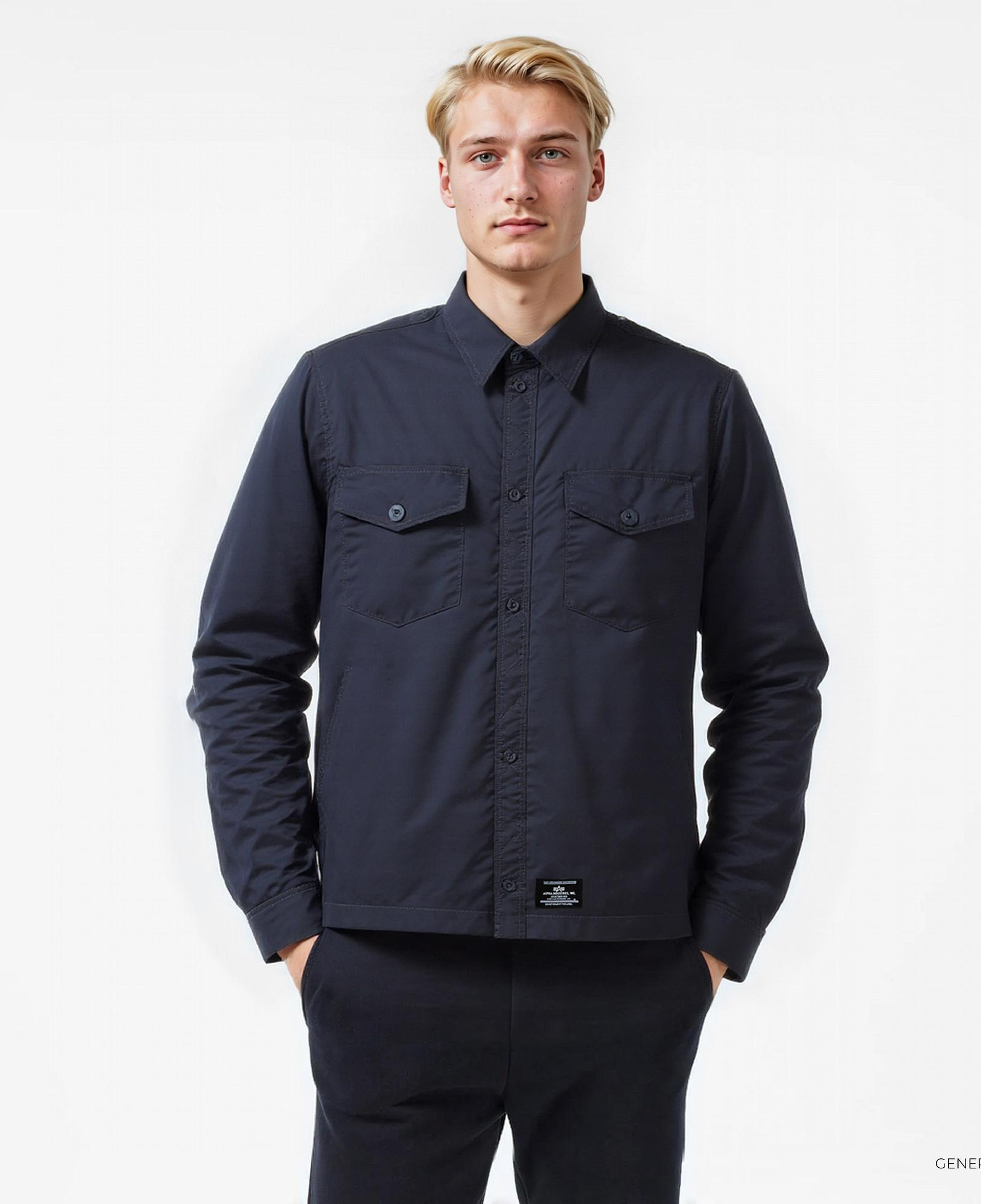 Alpha Industries Ls Flight Erkek Siyah Ceket