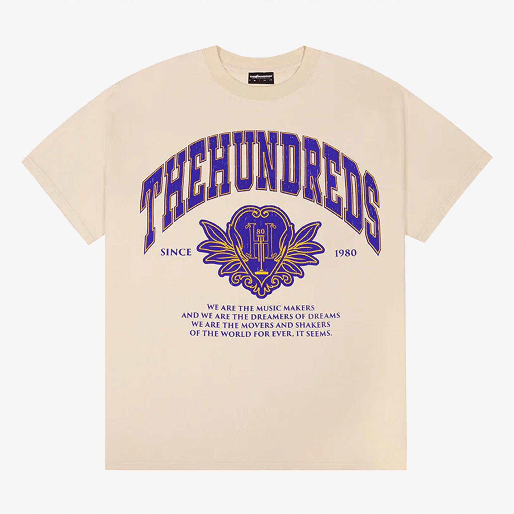 The Hundreds Alumnus Erkek Beyaz T-Shirt