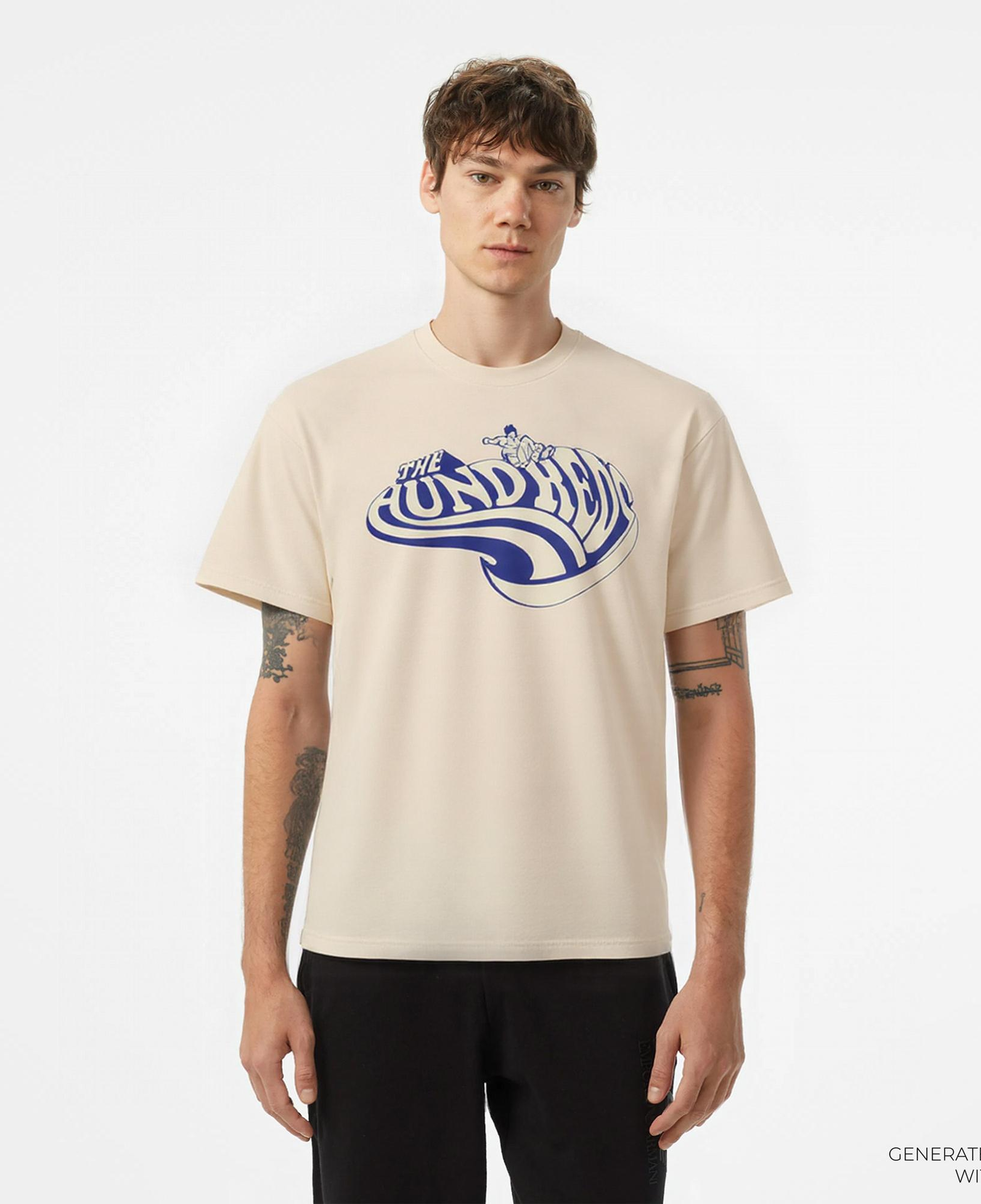 The Hundreds Concrete Erkek Beyaz T-Shirt